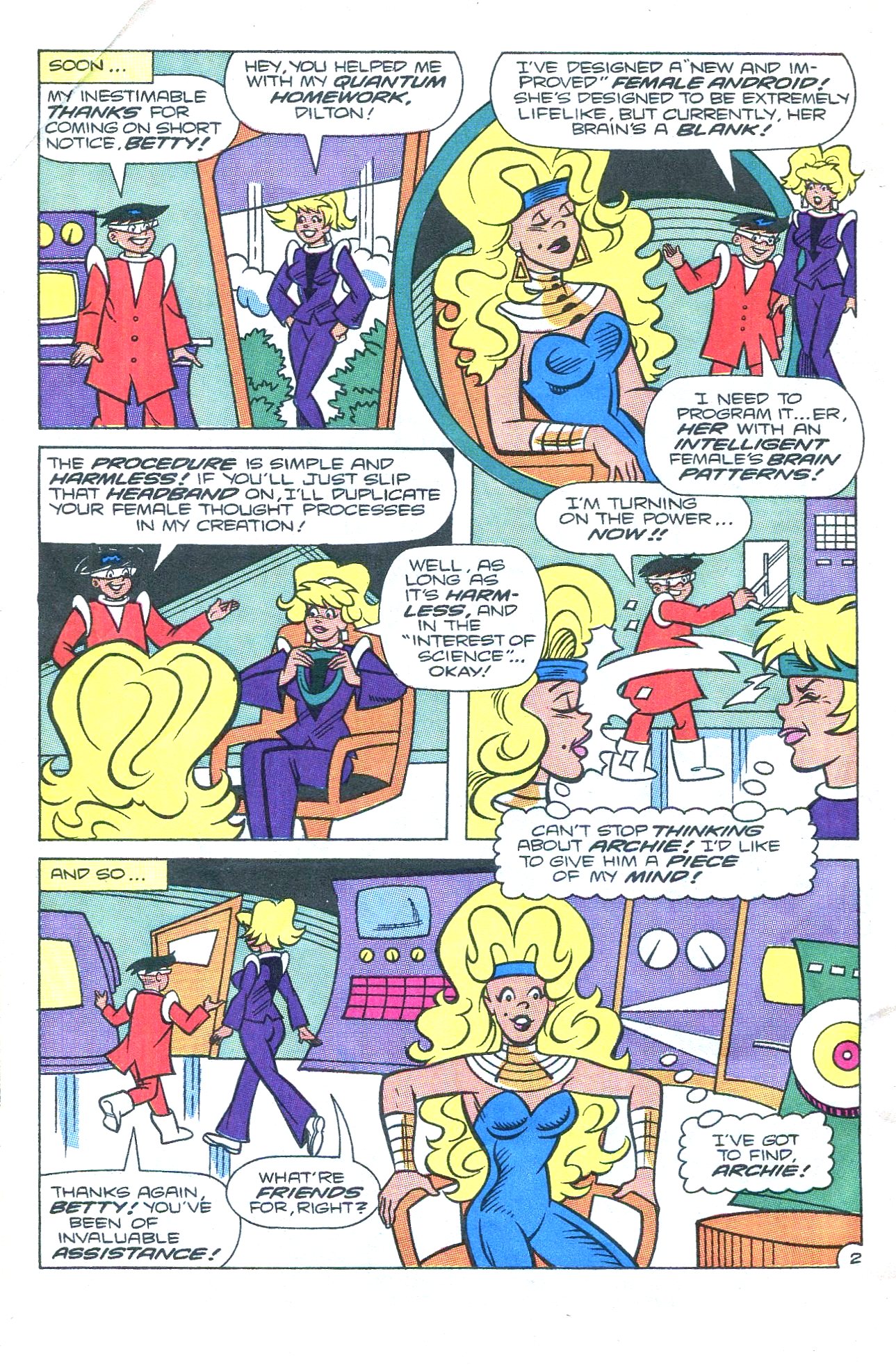 Read online Archie 3000! (1989) comic -  Issue #15 - 30