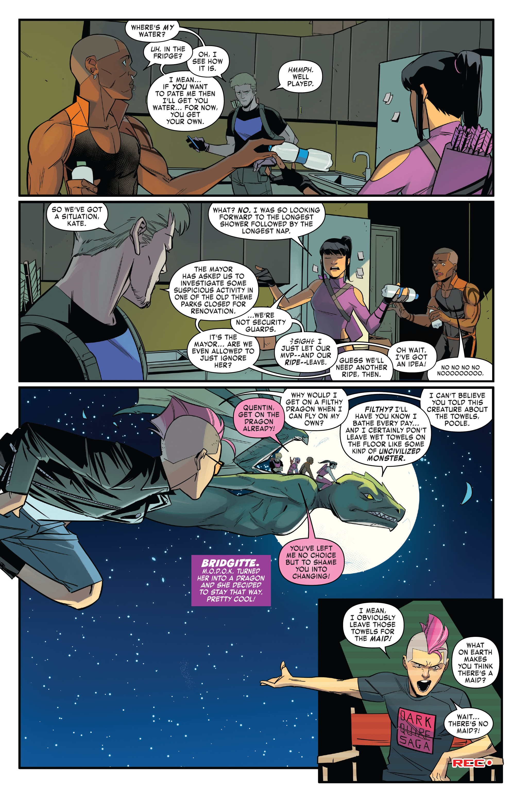 Read online Hawkeye: Team Spirit comic -  Issue # TPB (Part 1) - 10