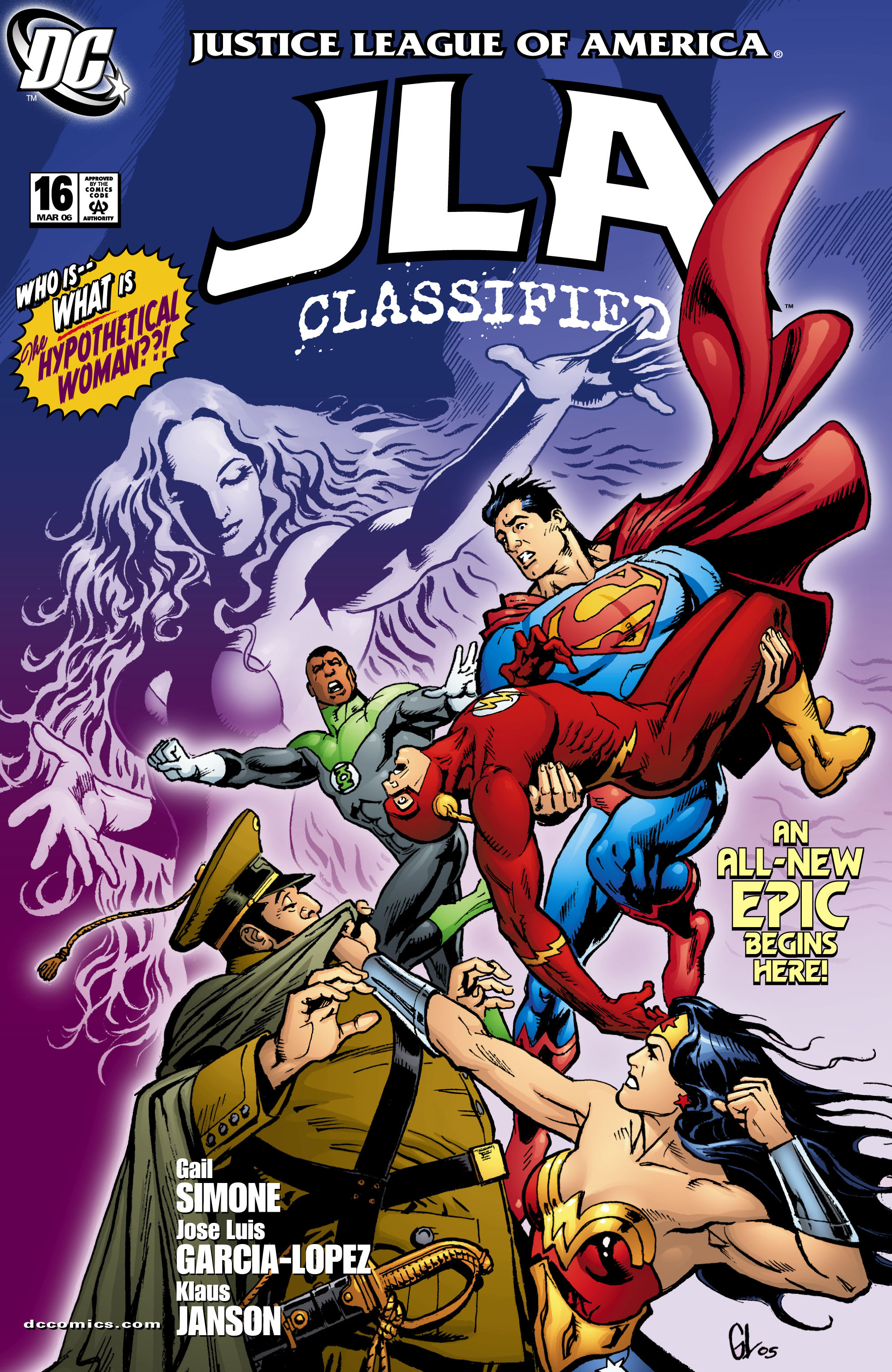 Read online JLA: Classified comic -  Issue #16 - 1