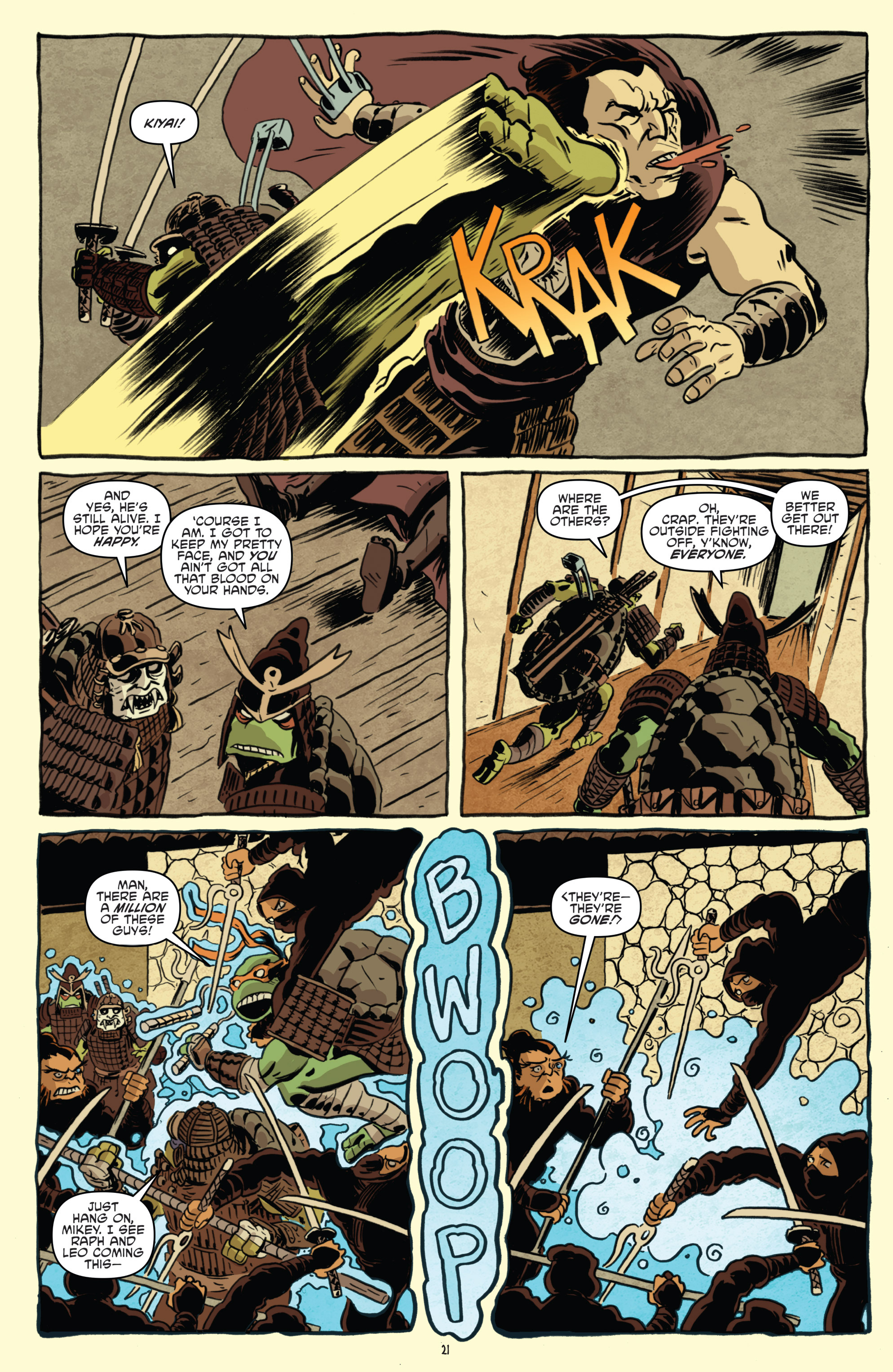 Read online Teenage Mutant Ninja Turtles: Turtles in Time comic -  Issue #2 - 23