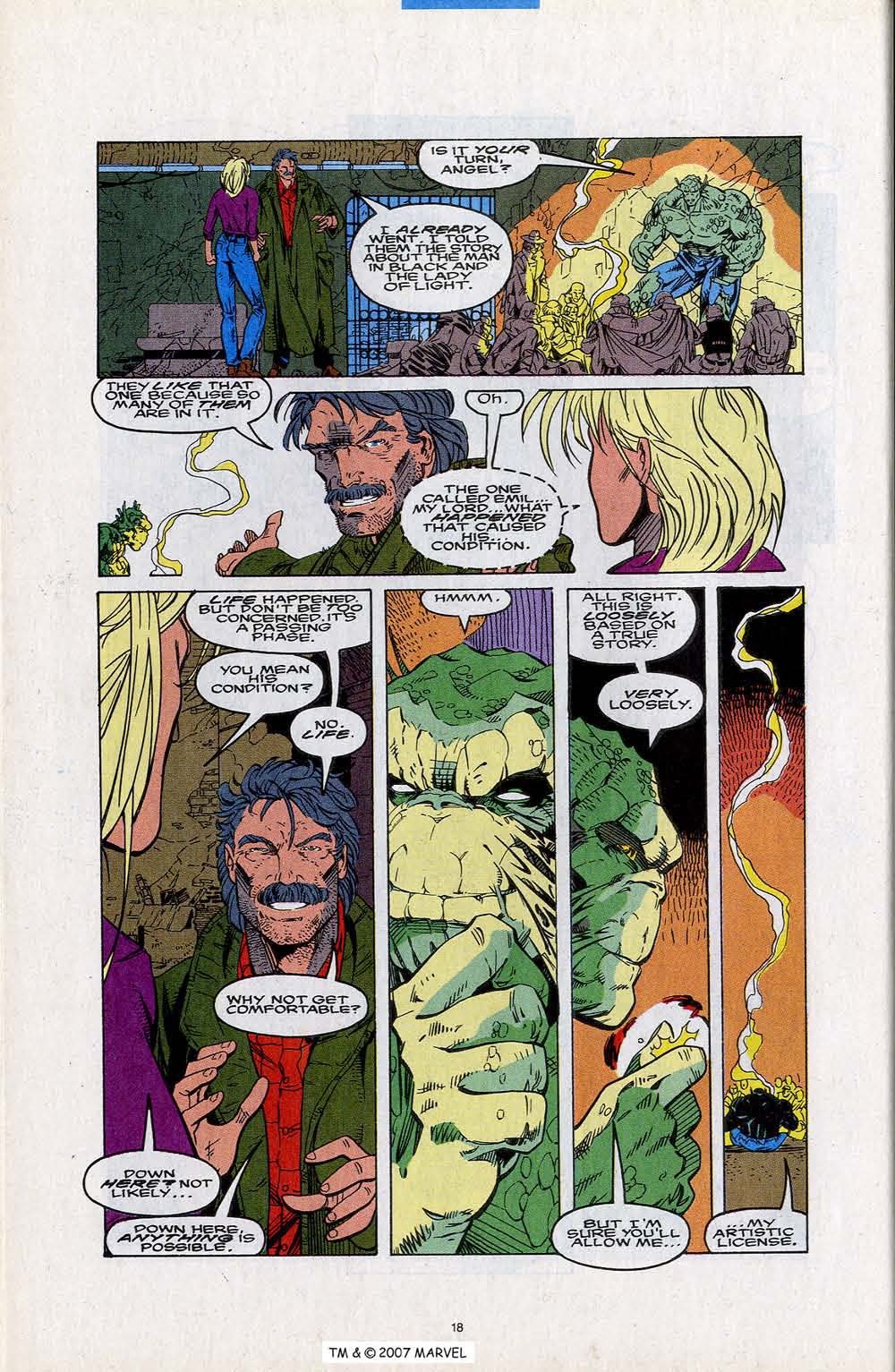 Read online The Incredible Hulk Annual comic -  Issue #20 - 20