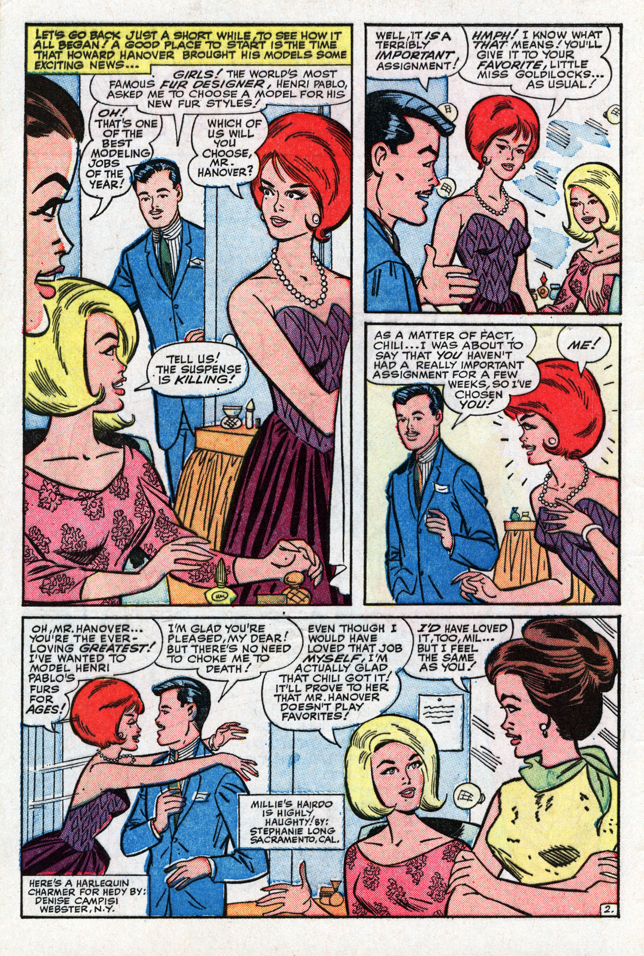 Read online Millie the Model comic -  Issue #126 - 4