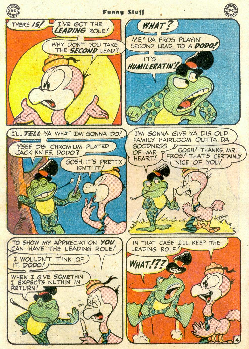 Read online Funny Stuff comic -  Issue #28 - 28