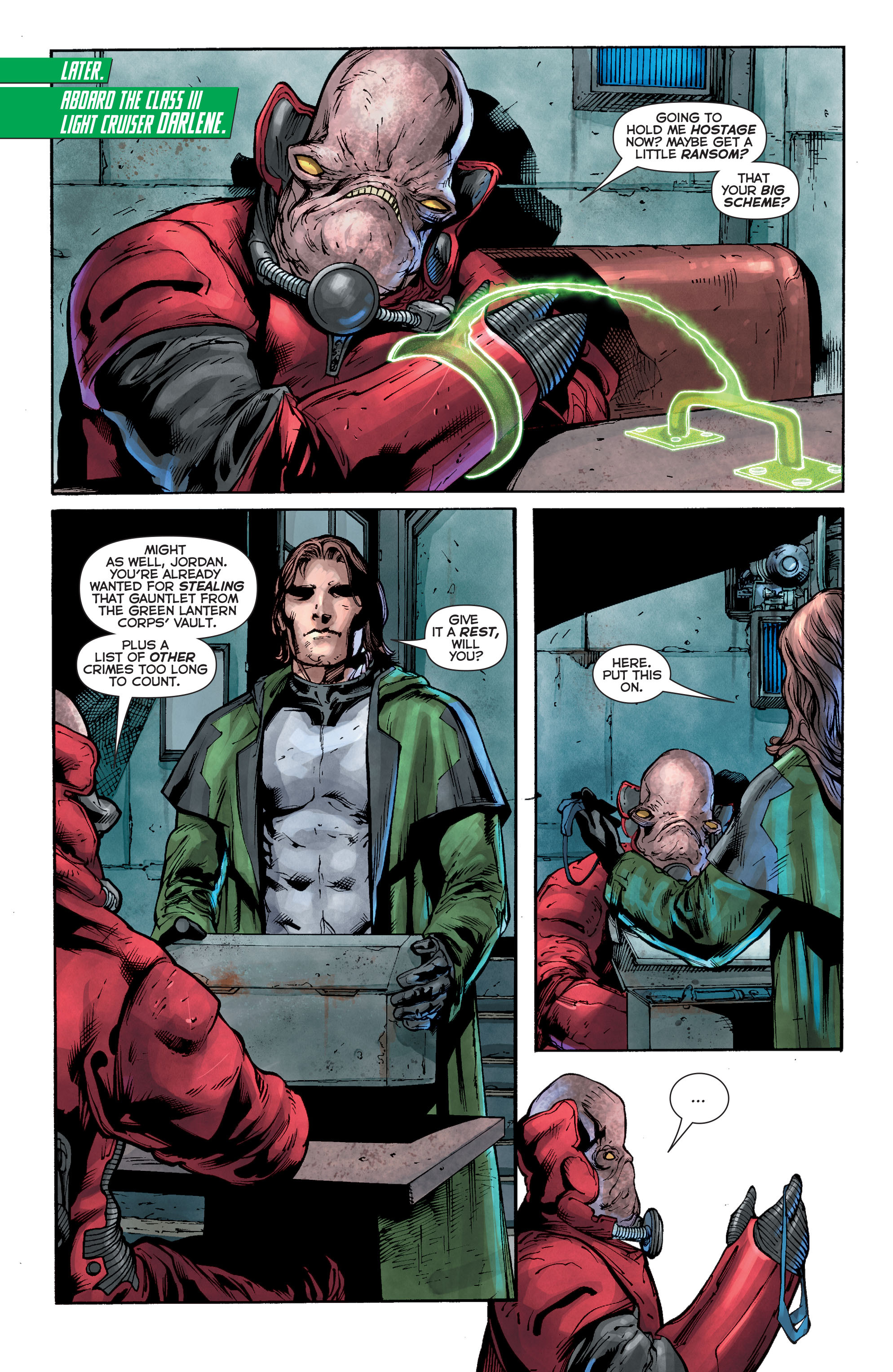 Read online DC Sneak Peek: Green Lantern: The Lost Army comic -  Issue # Full - 8