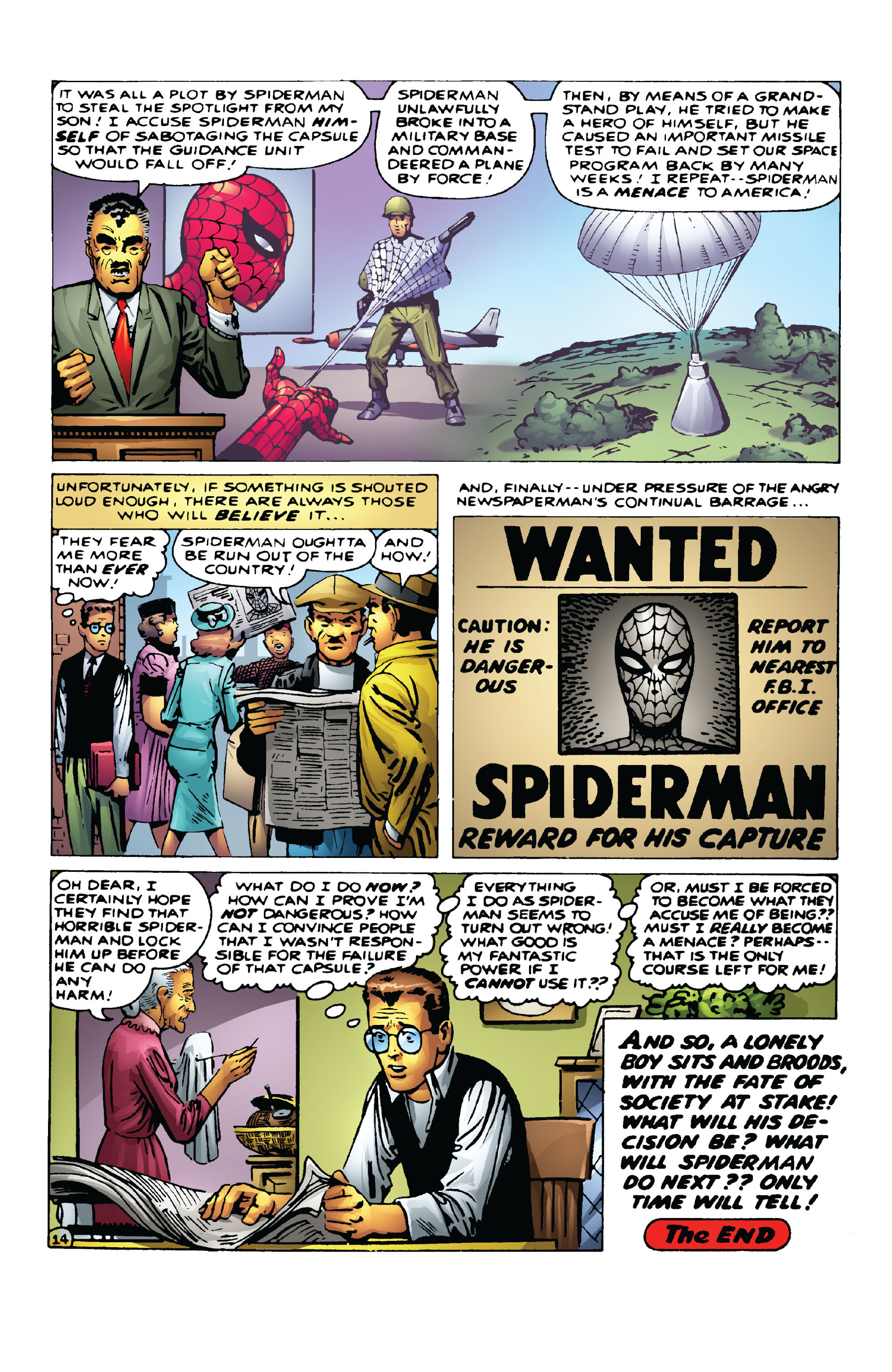 Read online Amazing Fantasy #15: Spider-Man! comic -  Issue #15: Spider-Man! Full - 29