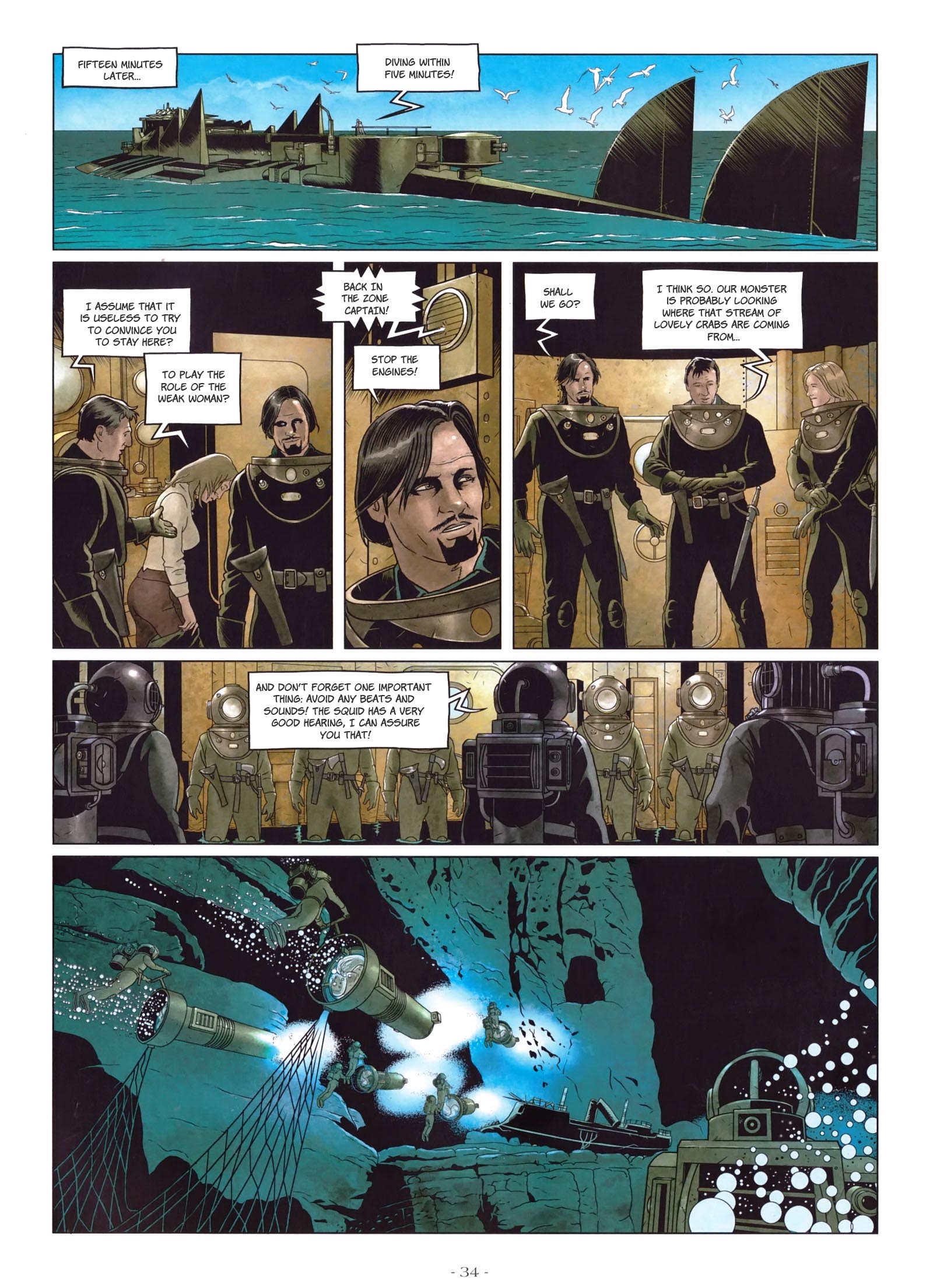 Read online 20 000 Centuries Under the Sea comic -  Issue #1 - 35