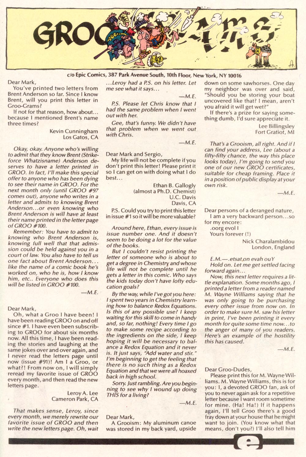 Read online Sergio Aragonés Groo the Wanderer comic -  Issue #96 - 30