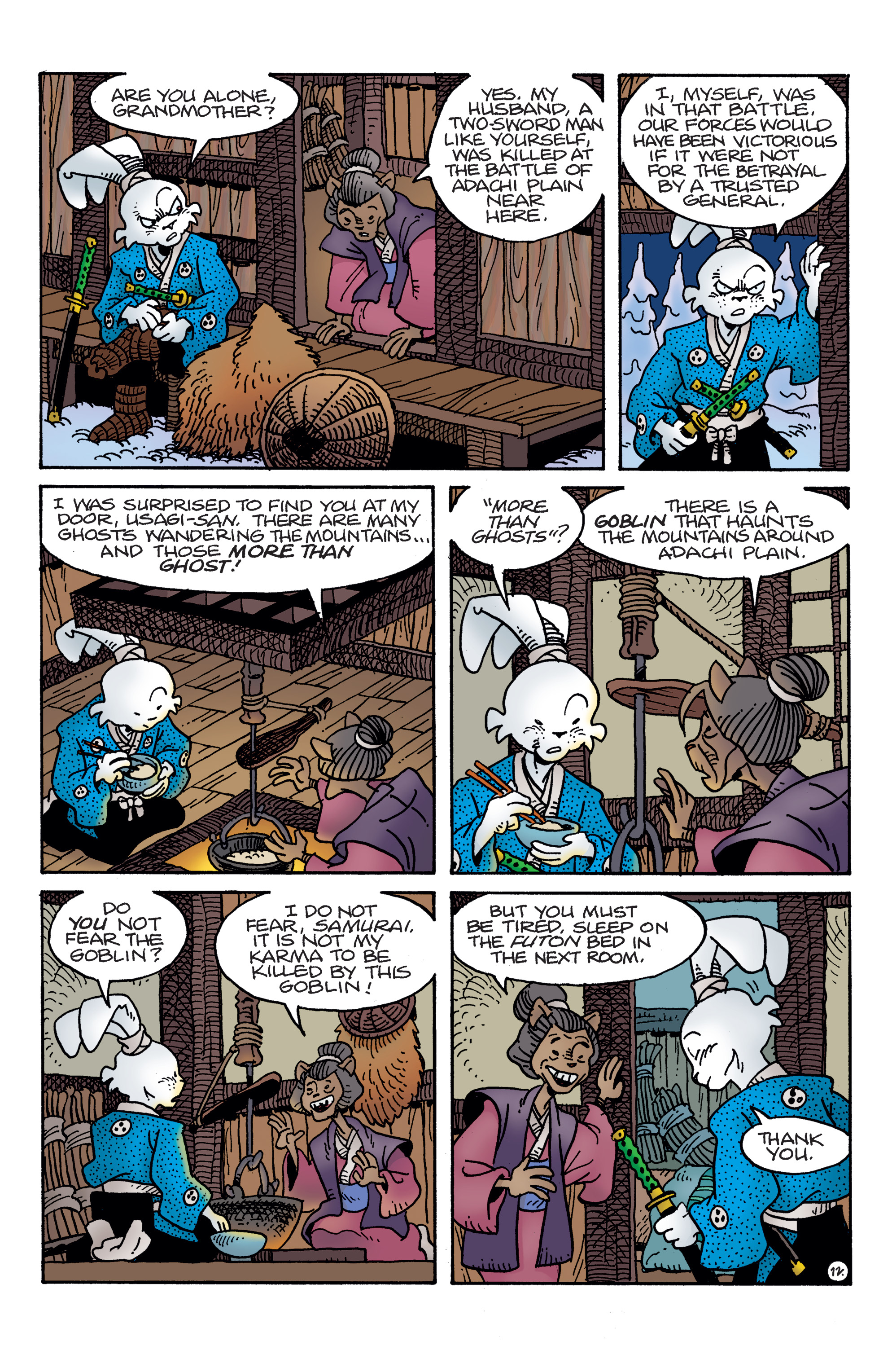 Read online Usagi Yojimbo (2019) comic -  Issue #6 - 14