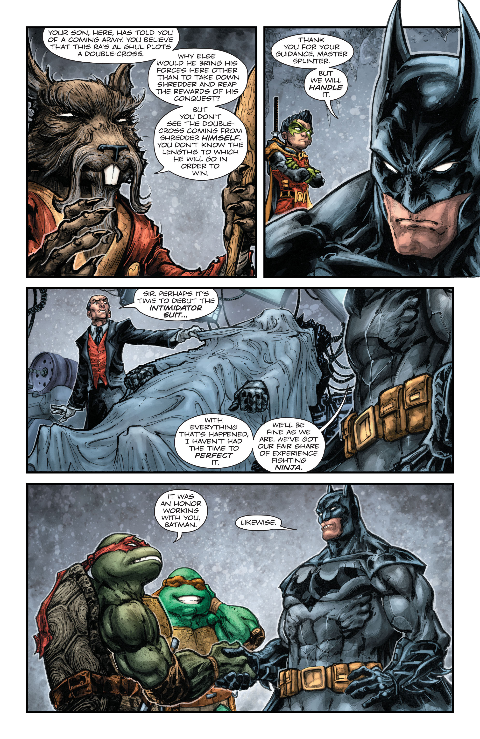 Read online Batman/Teenage Mutant Ninja Turtles comic -  Issue #5 - 18