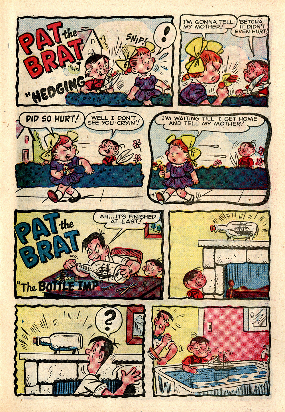 Read online Pat the Brat comic -  Issue #3 - 9