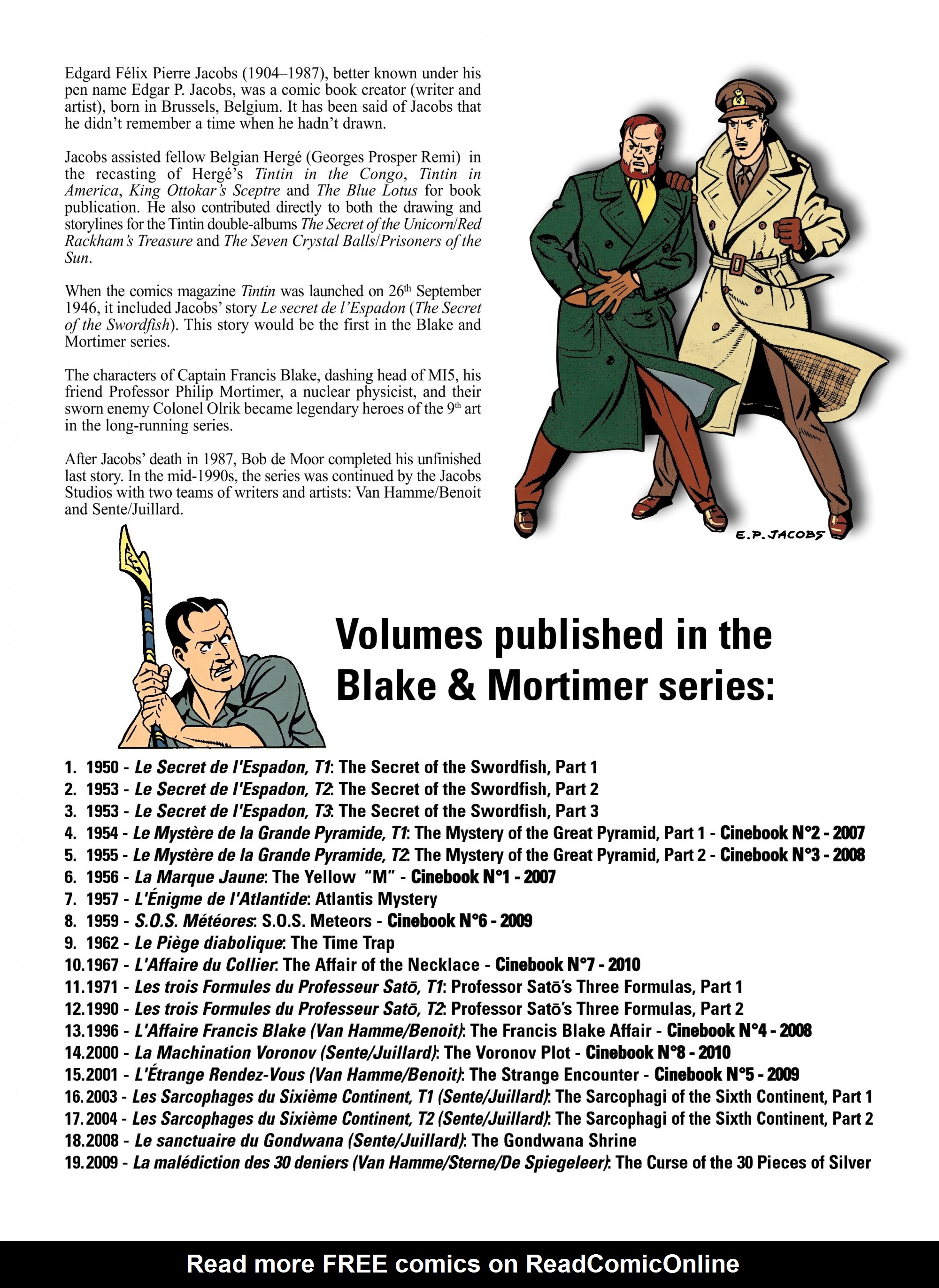 Read online Blake & Mortimer comic -  Issue #8 - 72