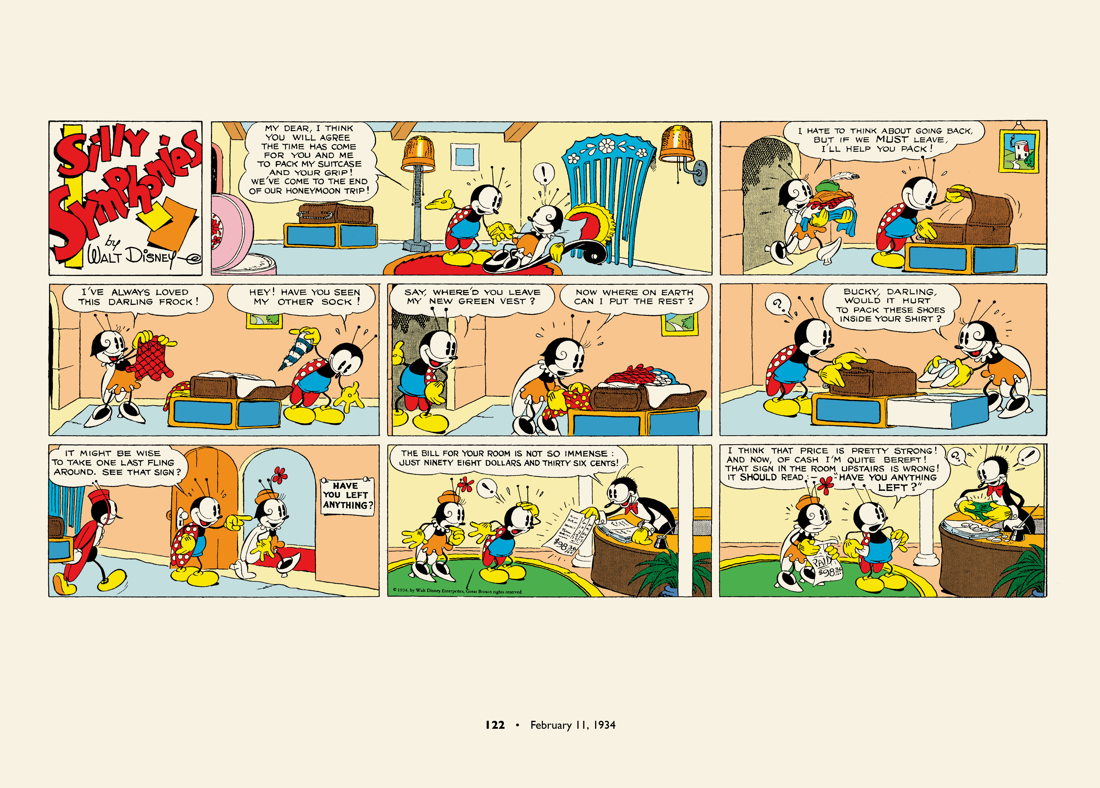 Read online Walt Disney's Silly Symphonies 1932-1935: Starring Bucky Bug and Donald Duck comic -  Issue # TPB (Part 2) - 22