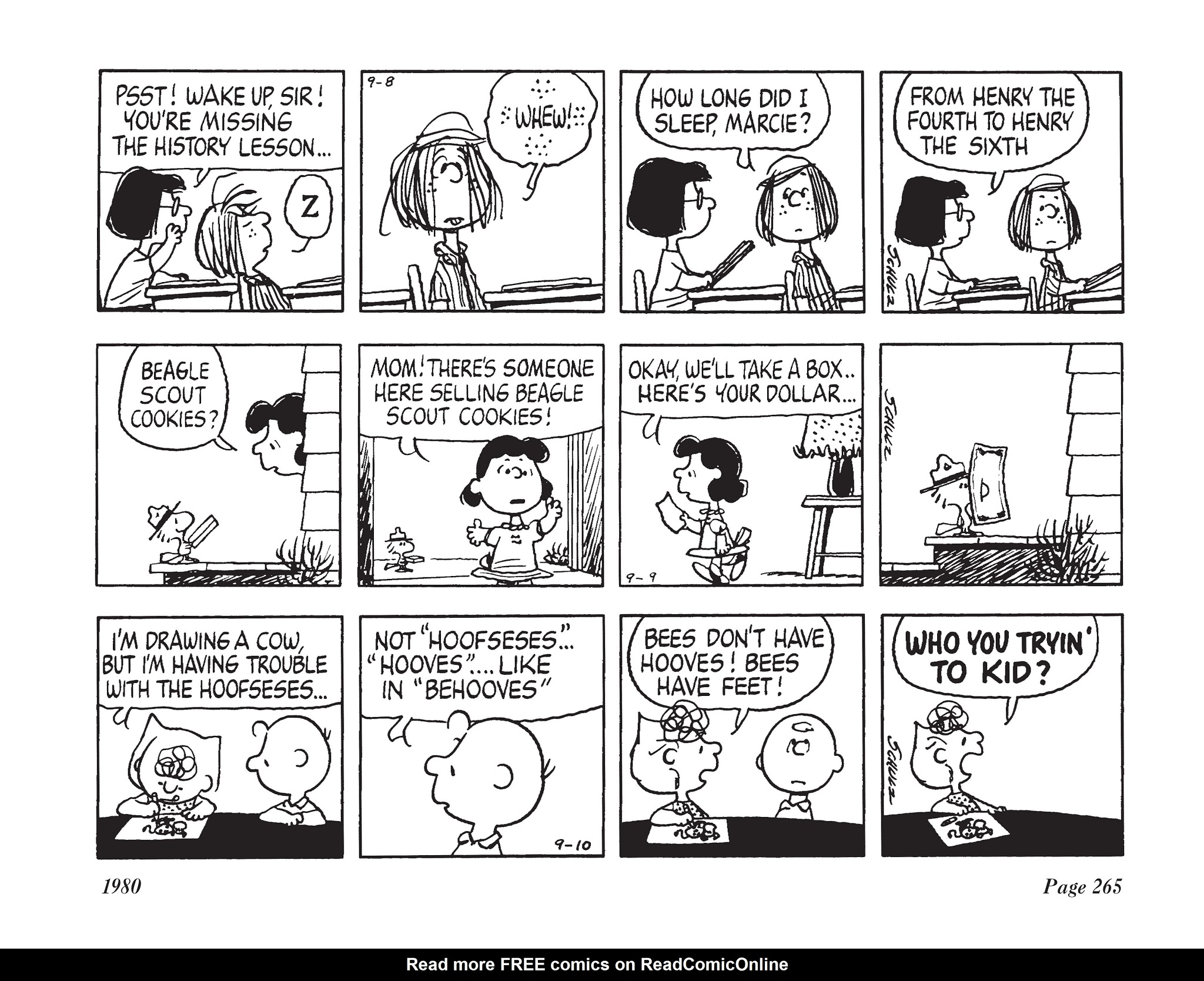 Read online The Complete Peanuts comic -  Issue # TPB 15 - 279