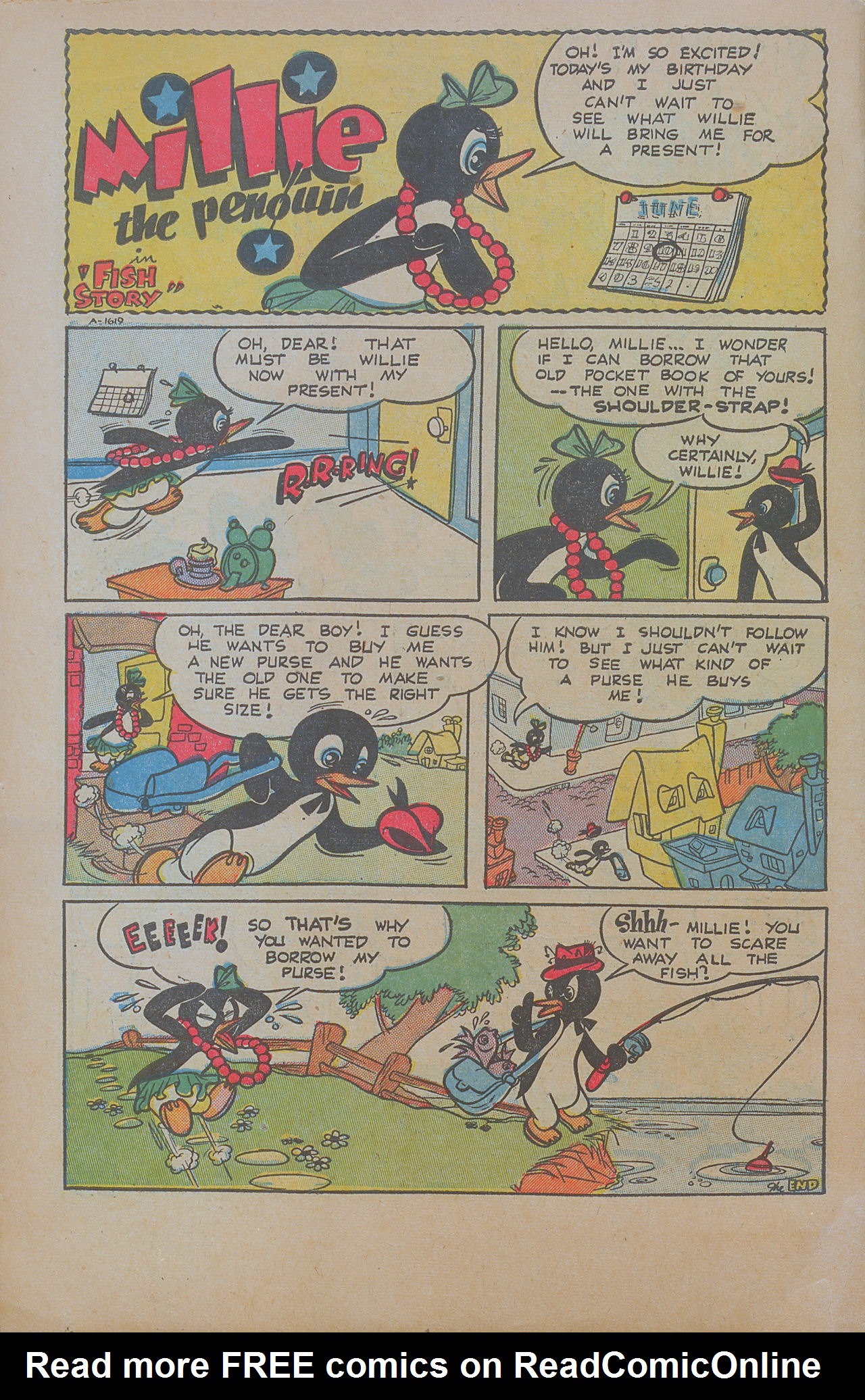 Read online Willie The Penguin comic -  Issue #6 - 34