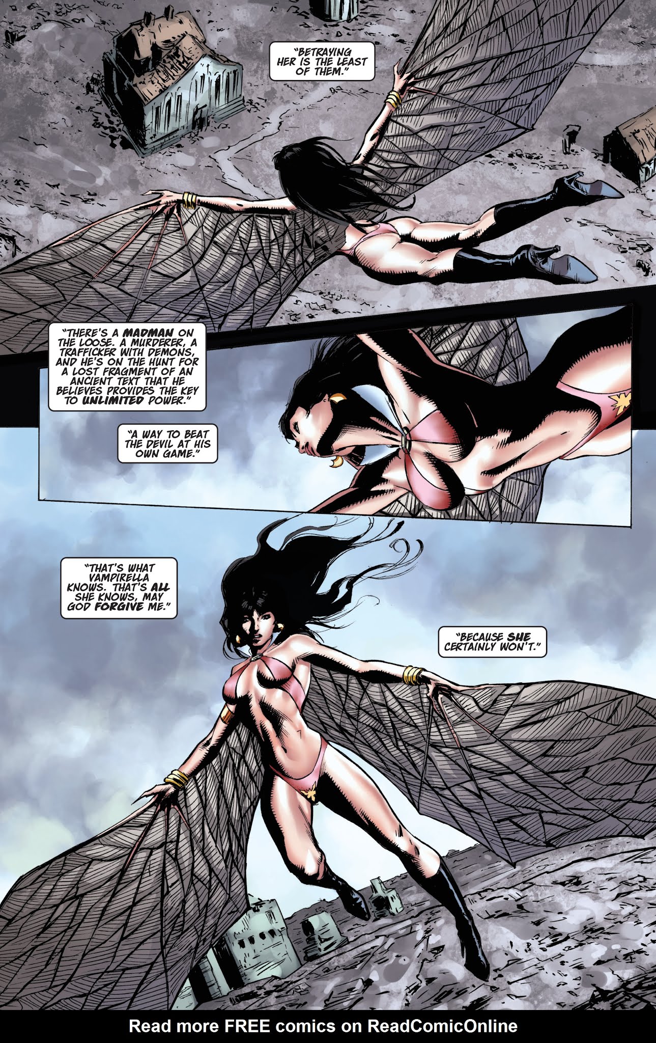 Read online Vampirella: The Dynamite Years Omnibus comic -  Issue # TPB 1 (Part 4) - 24
