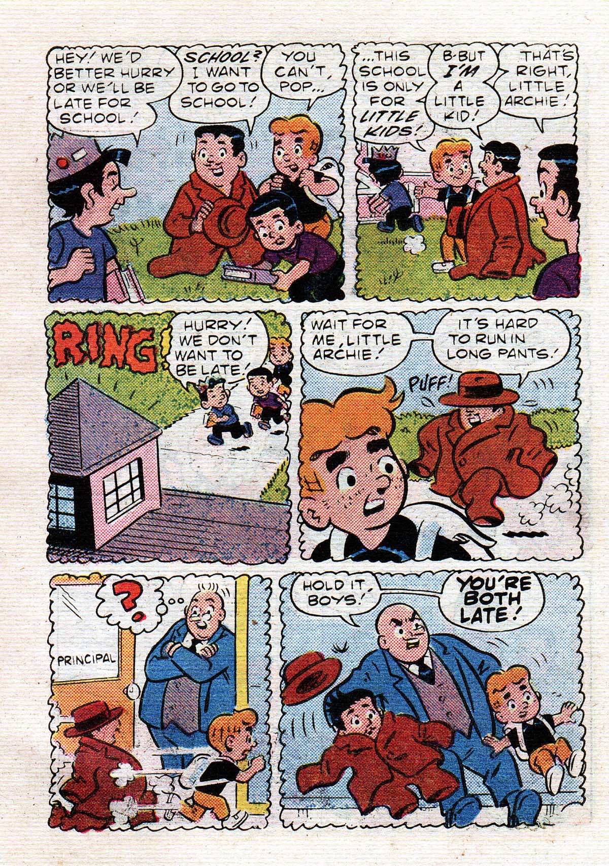 Read online Little Archie Comics Digest Magazine comic -  Issue #33 - 6