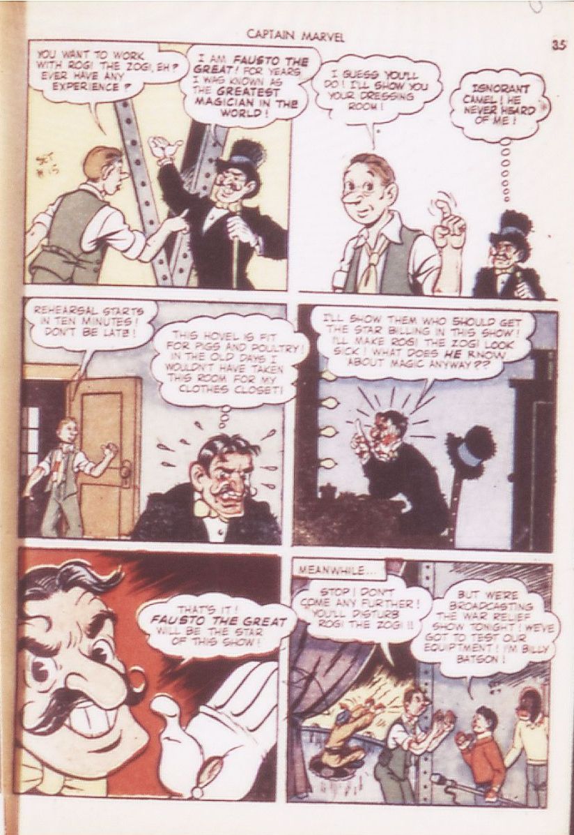 Read online Captain Marvel Adventures comic -  Issue #24 - 35