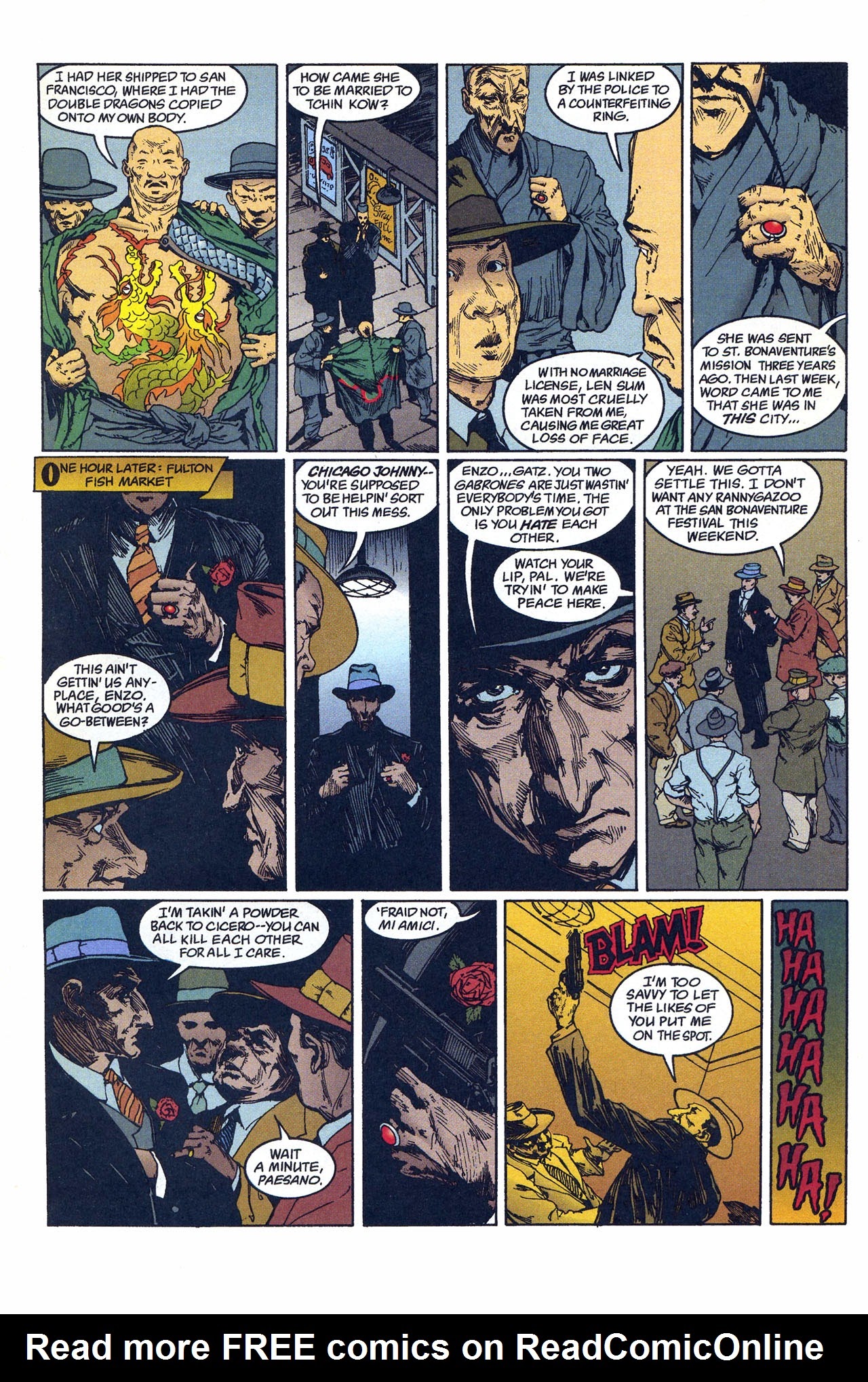 Read online The Shadow: Hell's Heat Wave comic -  Issue #1 - 21
