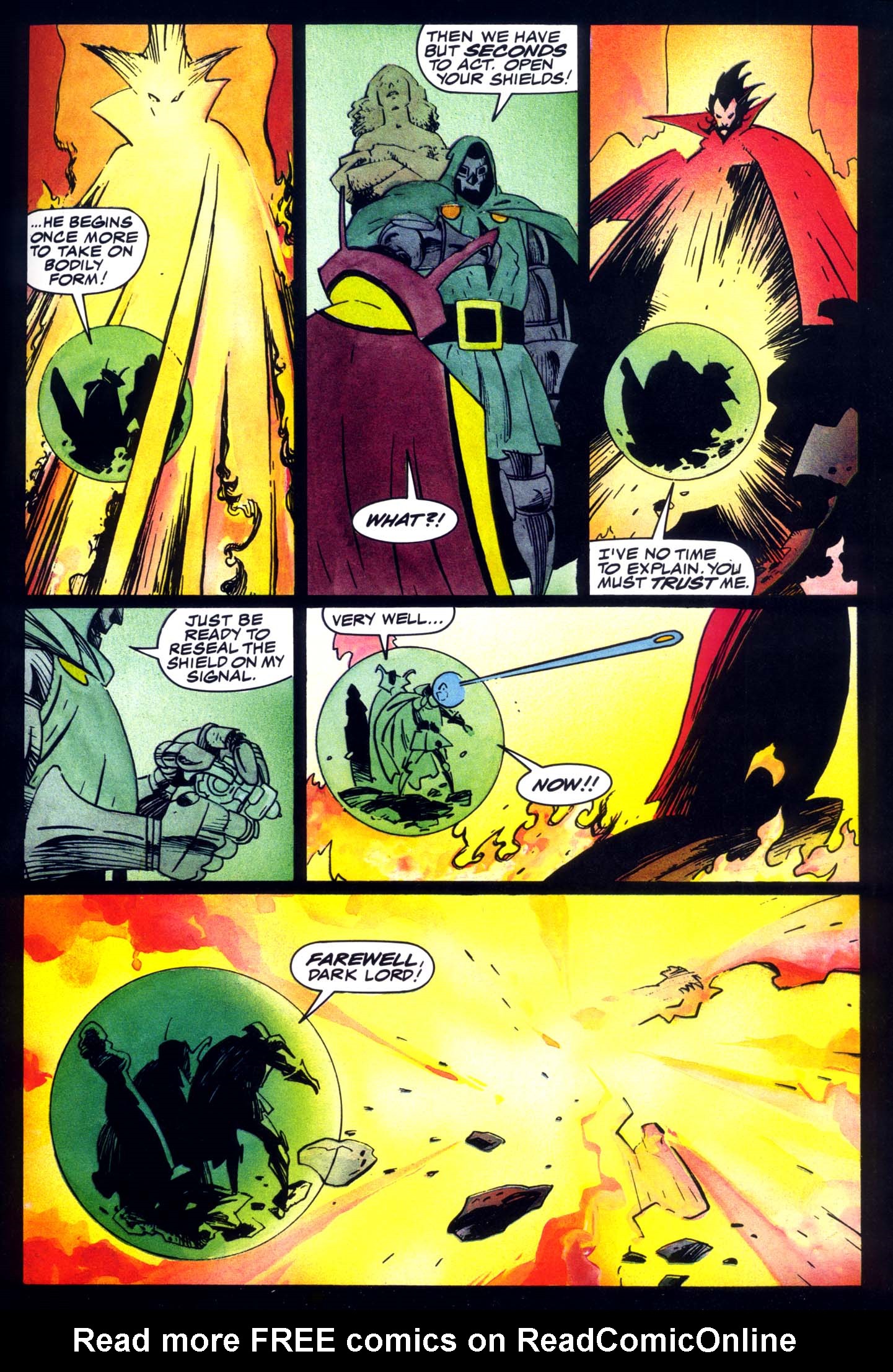 Read online Marvel Graphic Novel comic -  Issue #49 - Doctor Strange & Doctor Doom - Triumph & Torment - 74