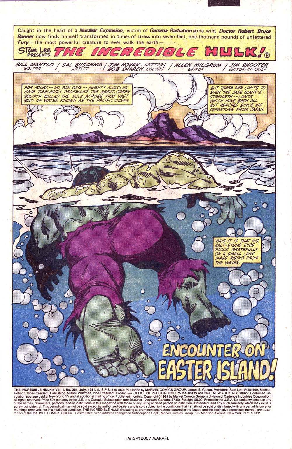 Read online The Incredible Hulk (1968) comic -  Issue #261 - 3