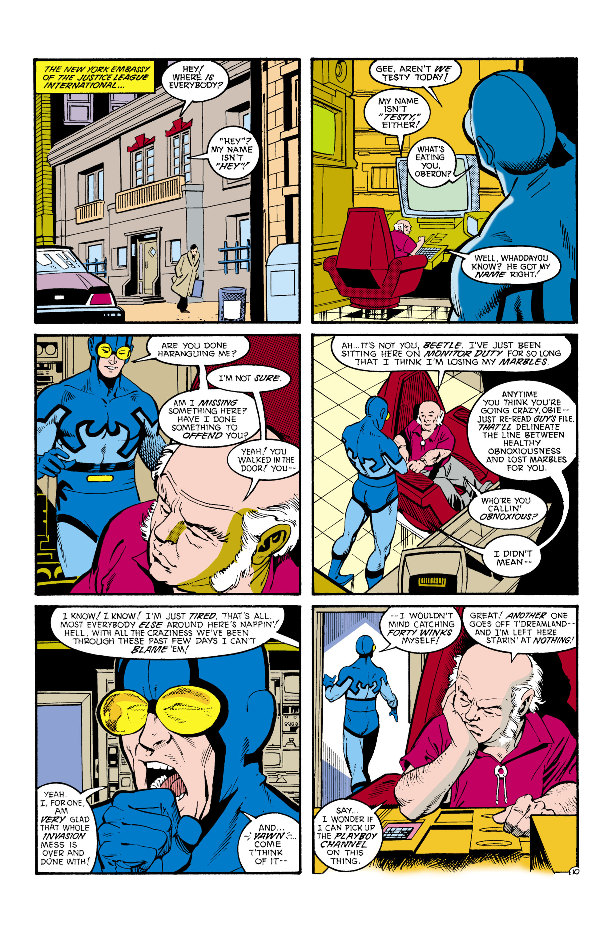 Read online Justice League International (1987) comic -  Issue #24 - 11