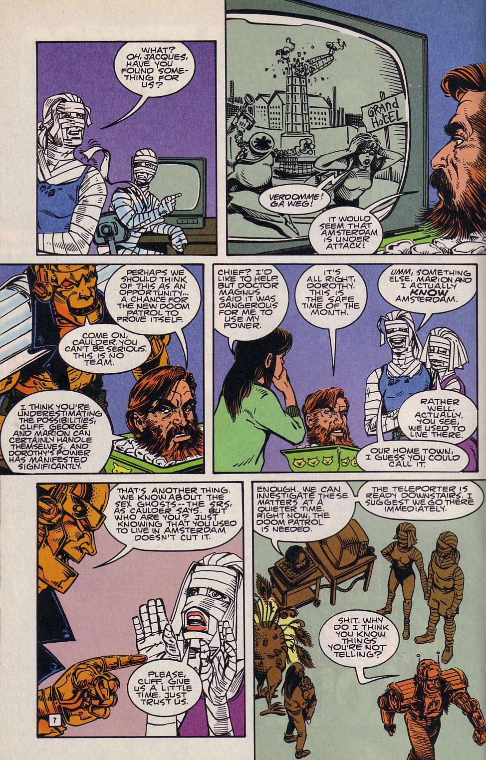 Read online Doom Patrol (1987) comic -  Issue #69 - 8
