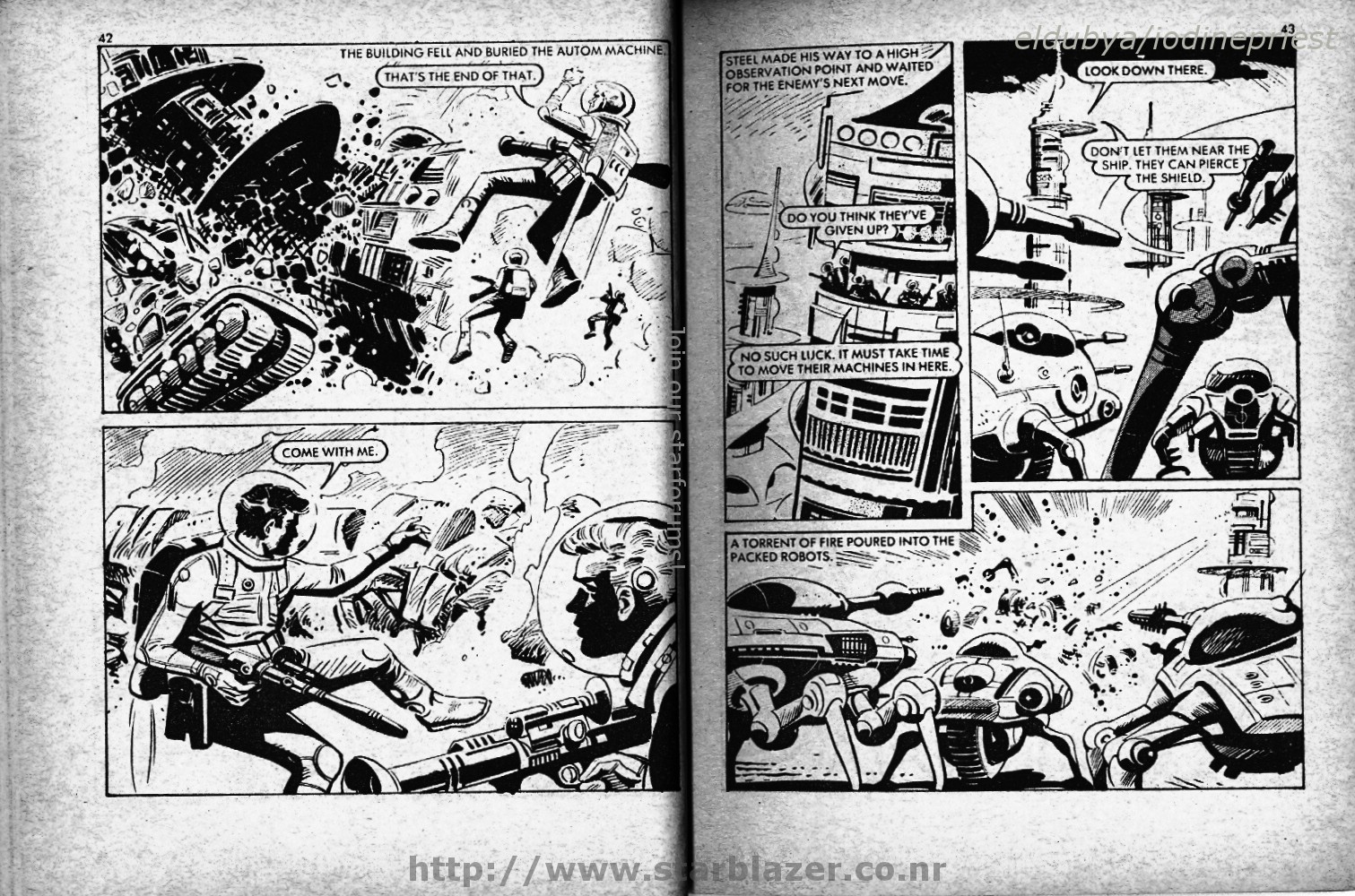 Read online Starblazer comic -  Issue #60 - 23