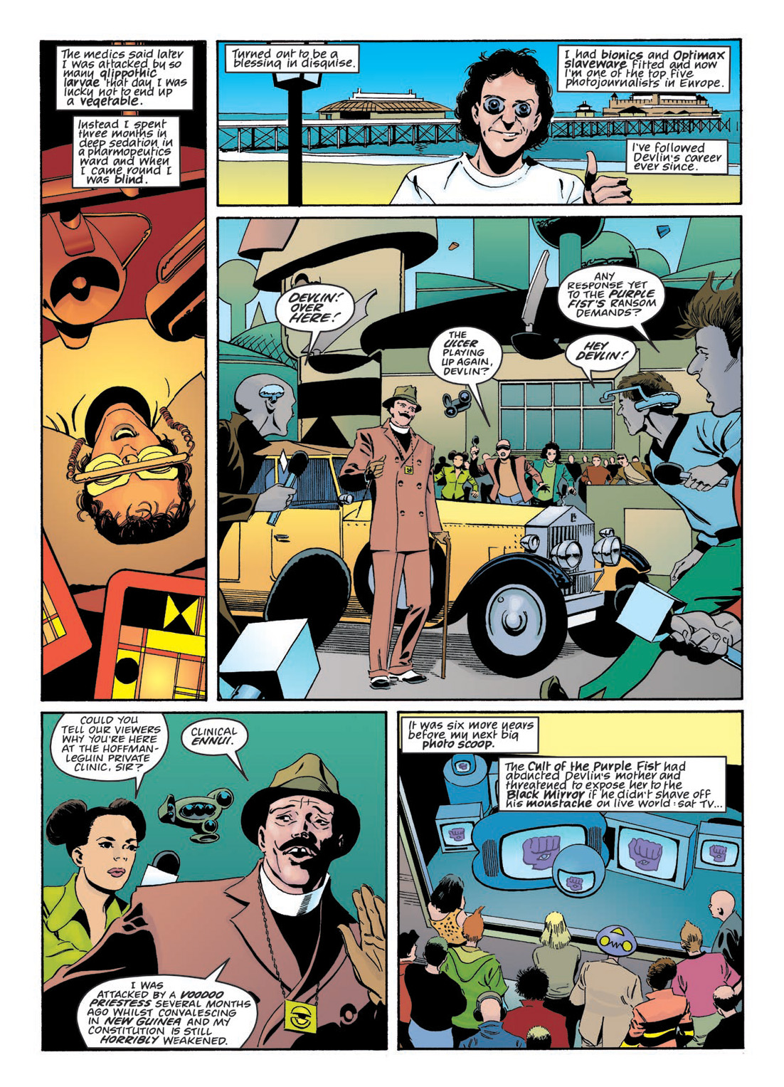 Read online Devlin Waugh comic -  Issue # TPB 1 - 98