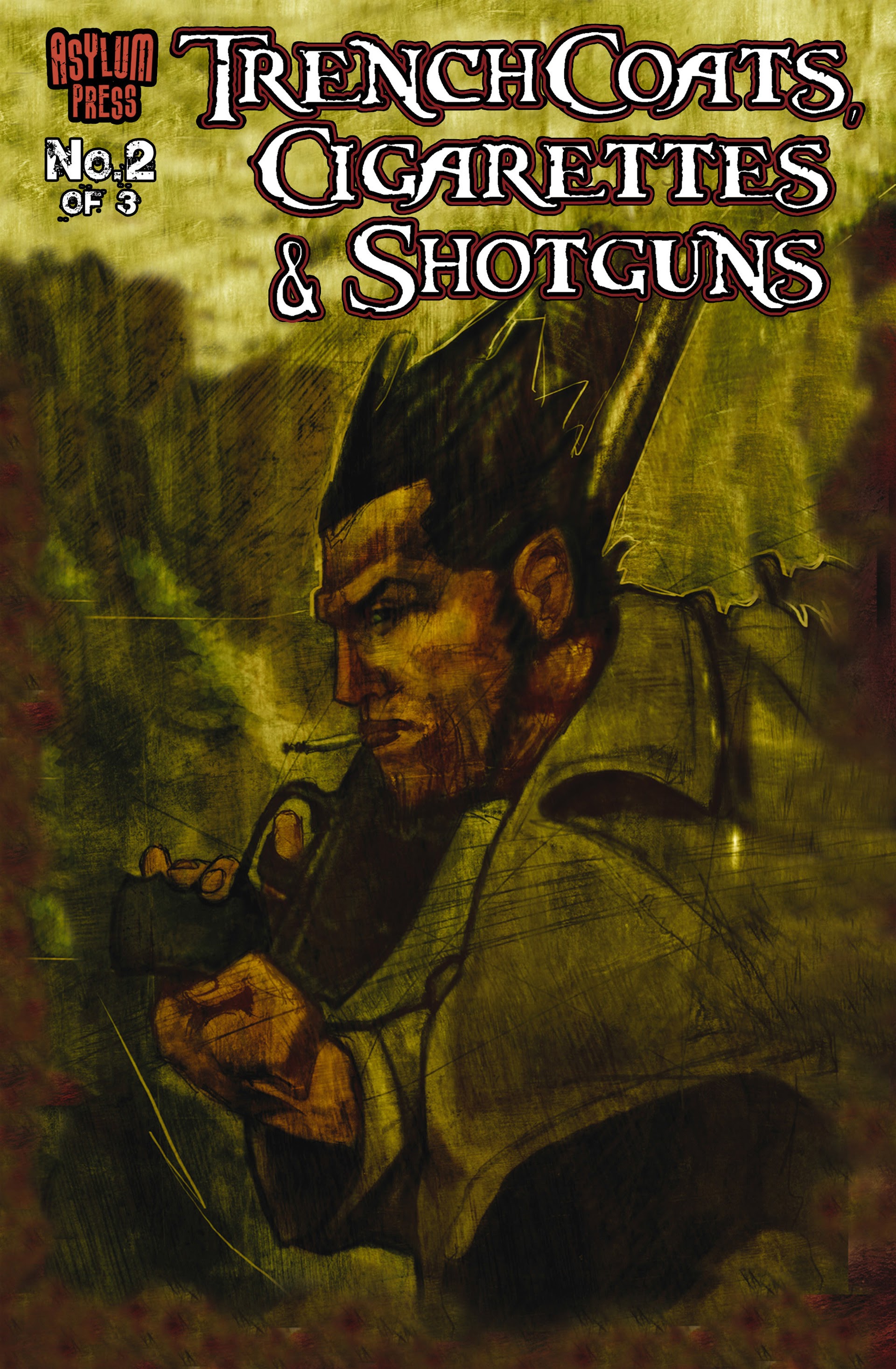 Read online Trenchcoats, Cigarettes and Shotguns comic -  Issue #2 - 1