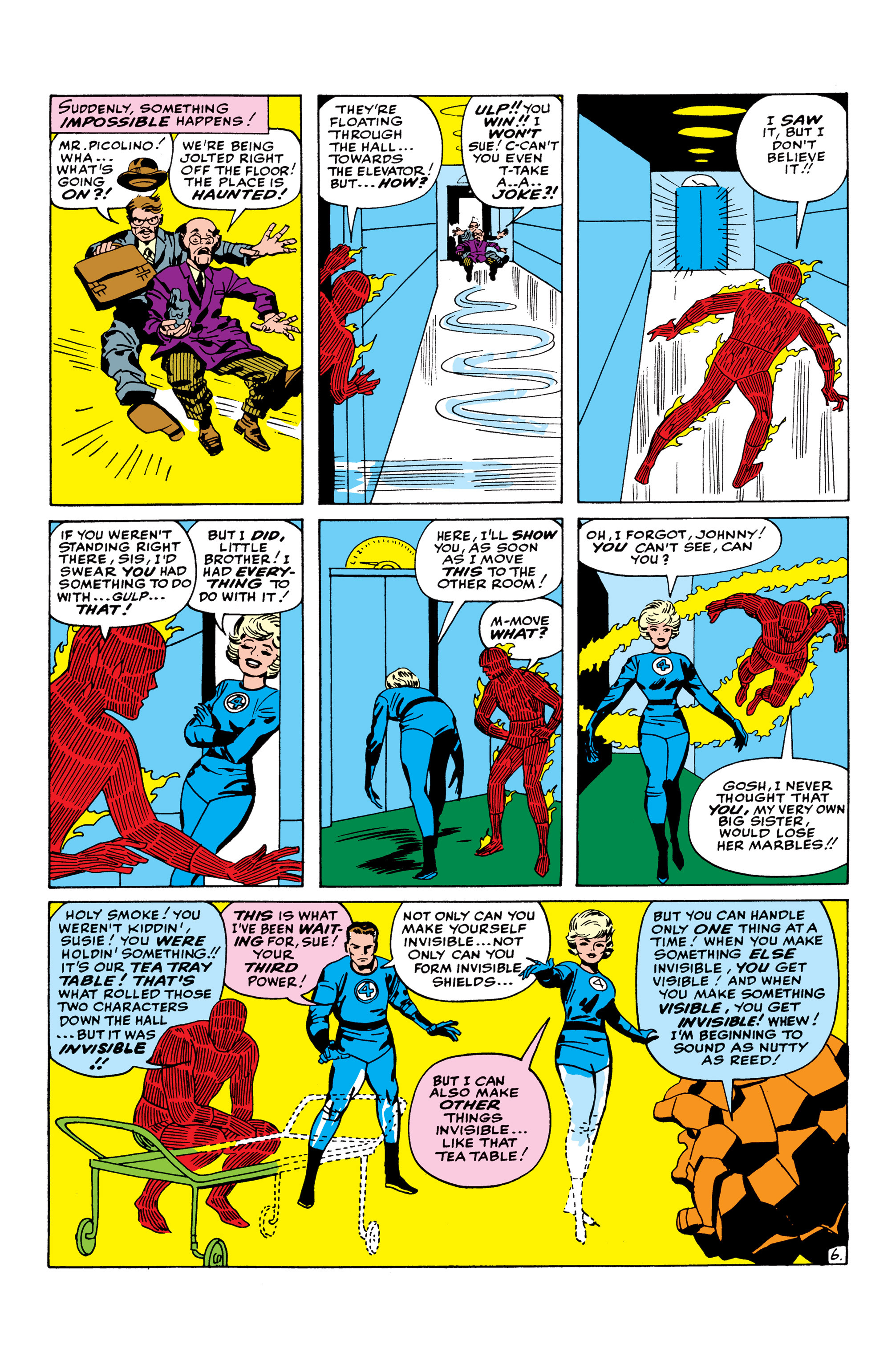 Read online Fantastic Four (1961) comic -  Issue #22 - 7