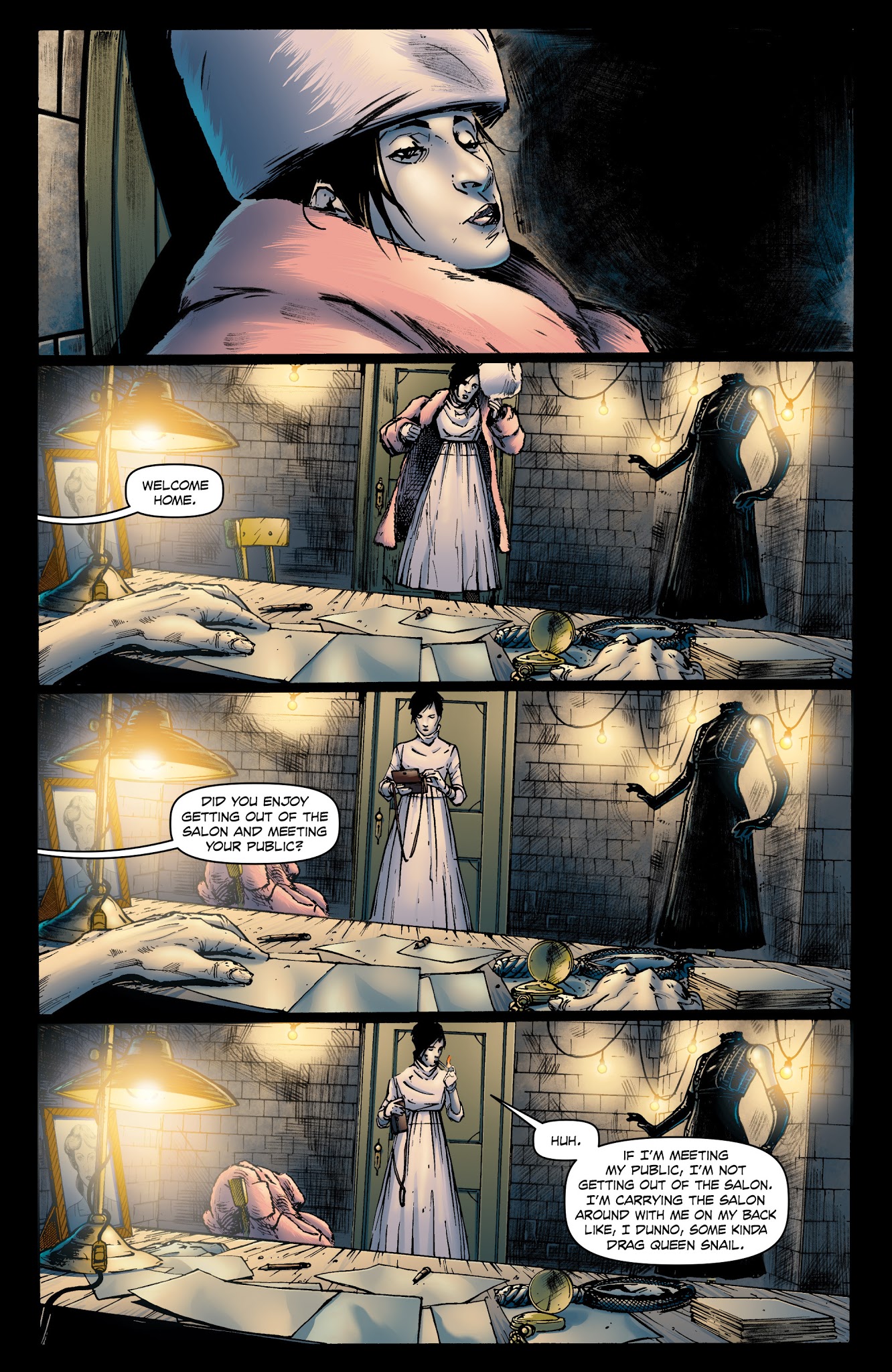 Read online Fashion Beast comic -  Issue #7 - 10