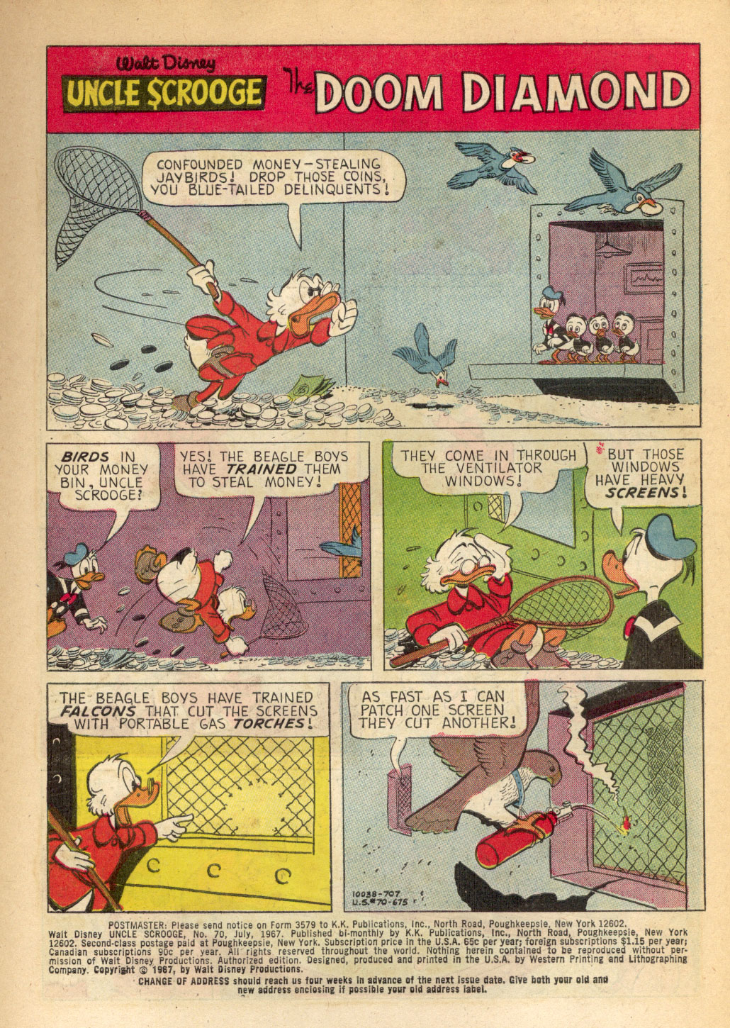 Read online Uncle Scrooge (1953) comic -  Issue #70 - 3
