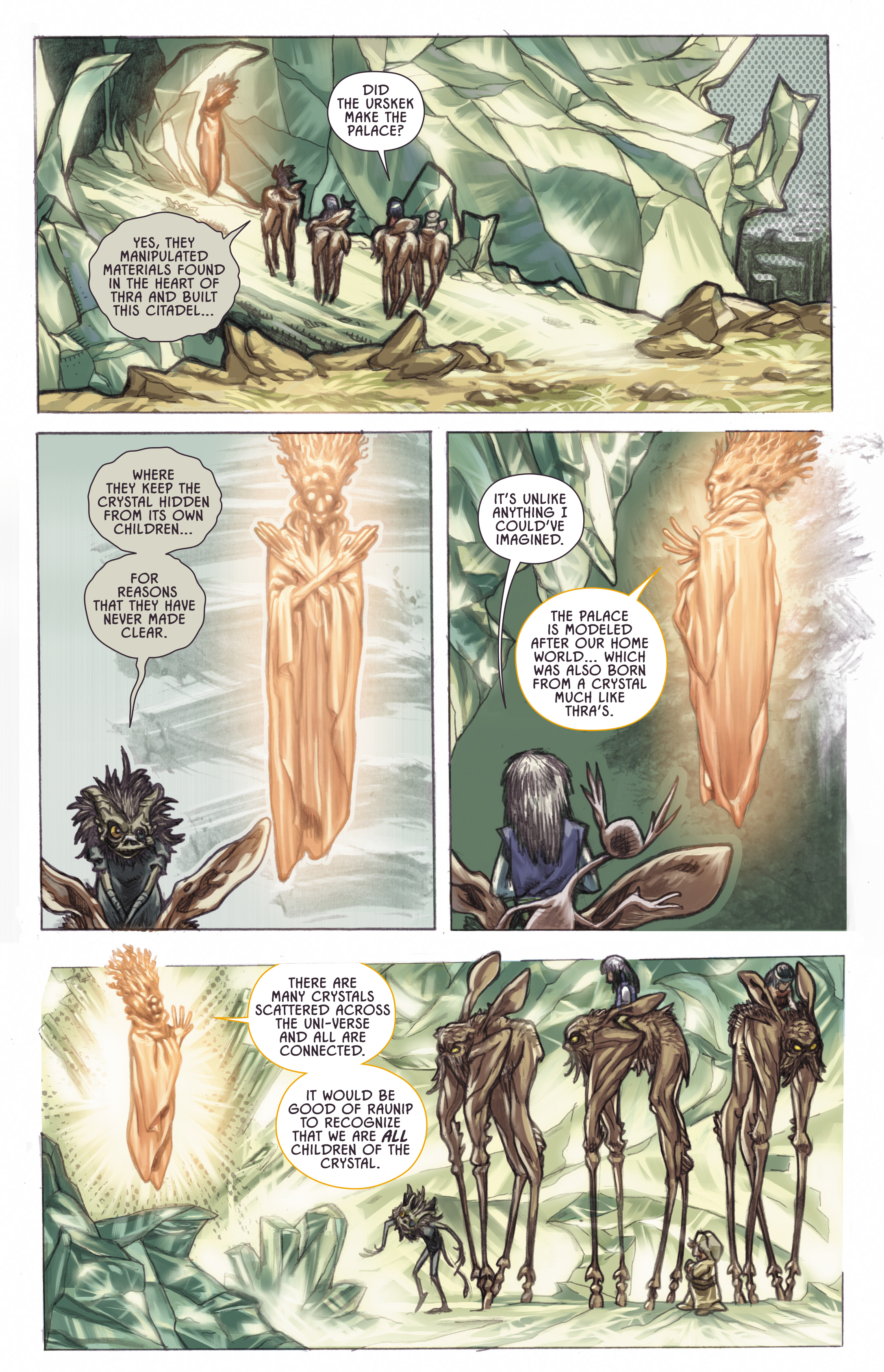 Read online The Dark Crystal: Creation Myths comic -  Issue # TPB 2 - 37