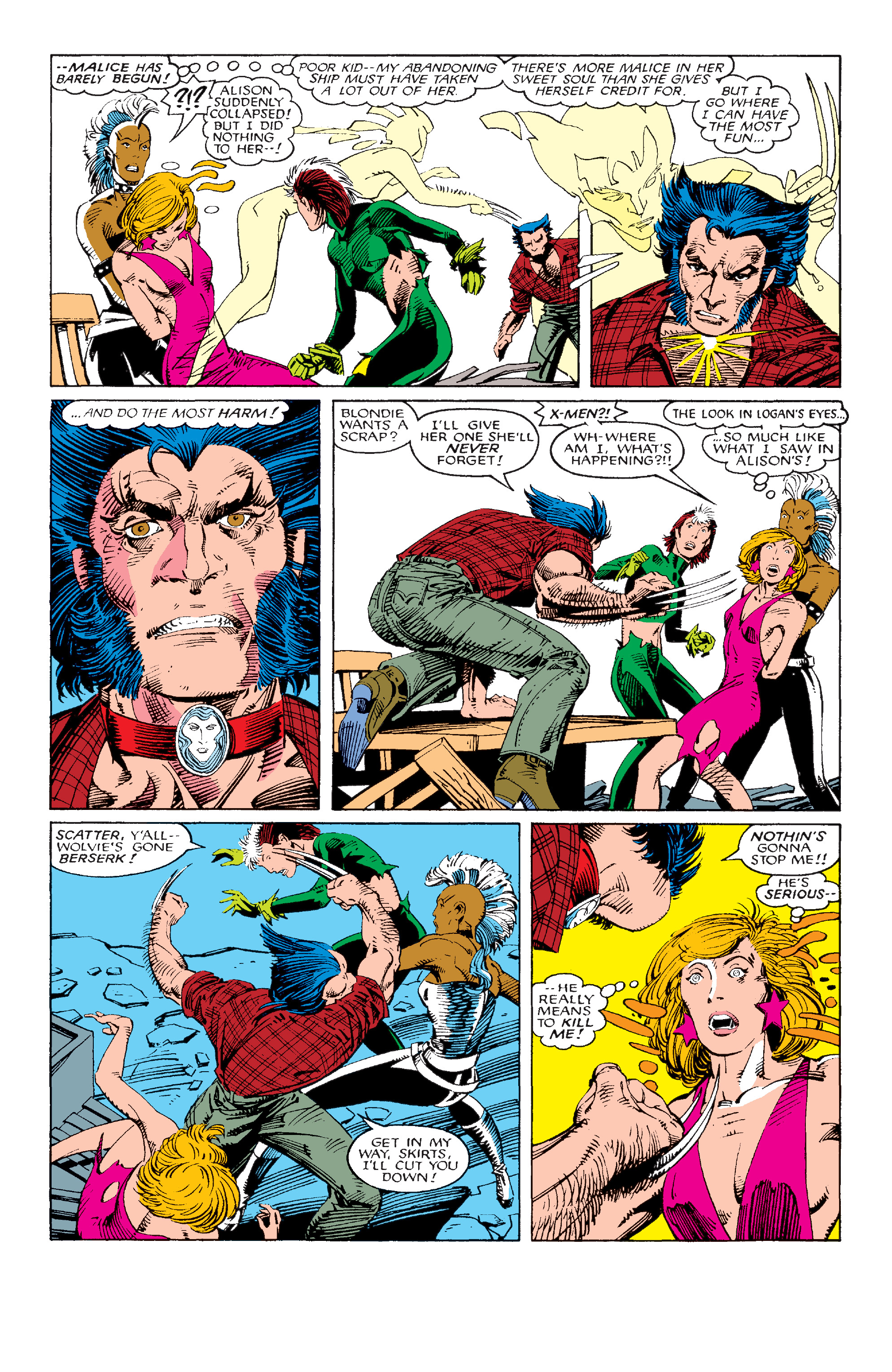 Read online X-Men Milestones: Mutant Massacre comic -  Issue # TPB (Part 3) - 103