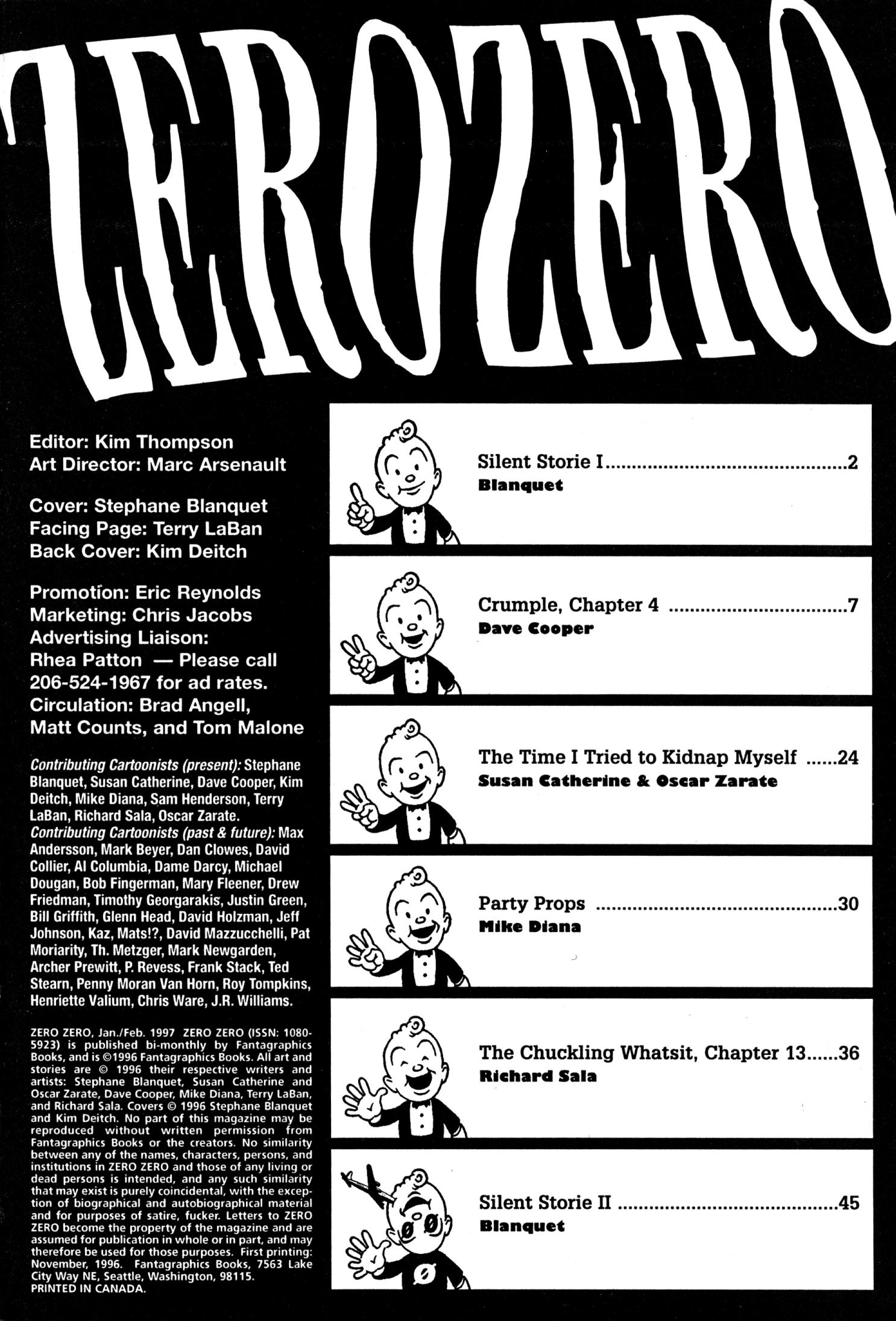 Read online Zero Zero comic -  Issue #14 - 3