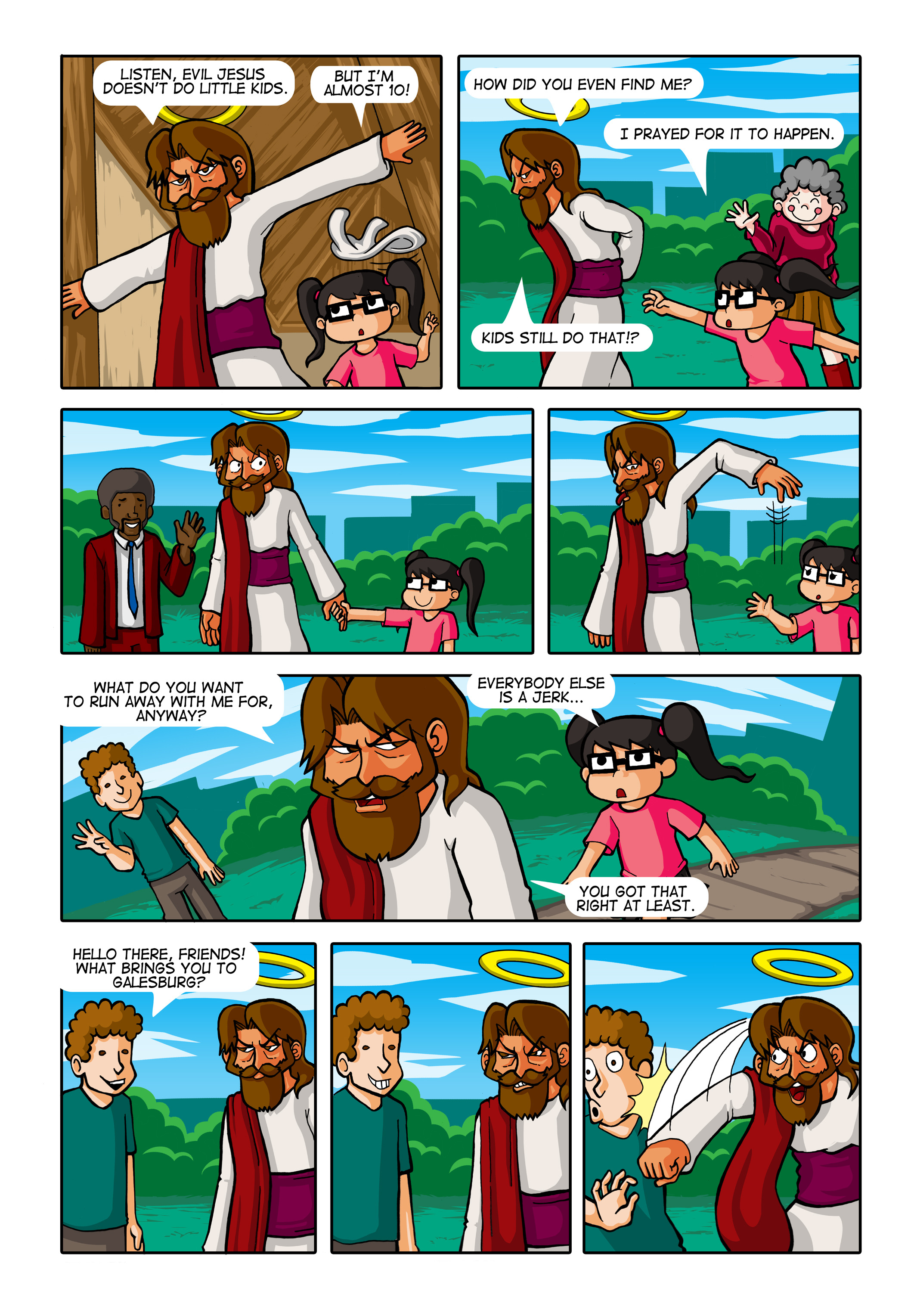 Read online Evil Jesus comic -  Issue #2 - 10