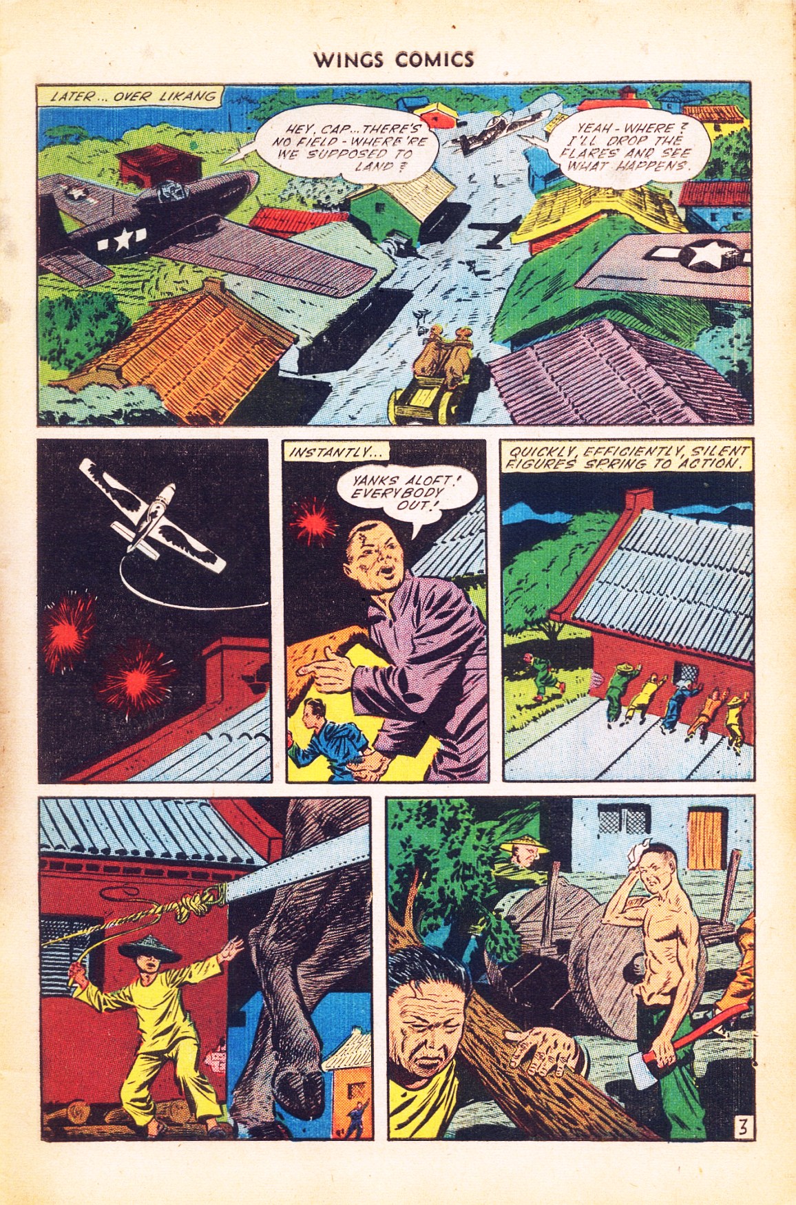 Read online Wings Comics comic -  Issue #51 - 5