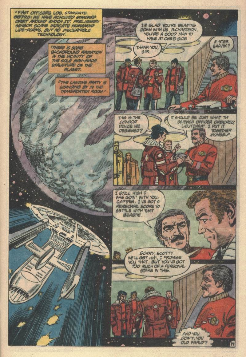 Read online Star Trek (1984) comic -  Issue #22 - 15