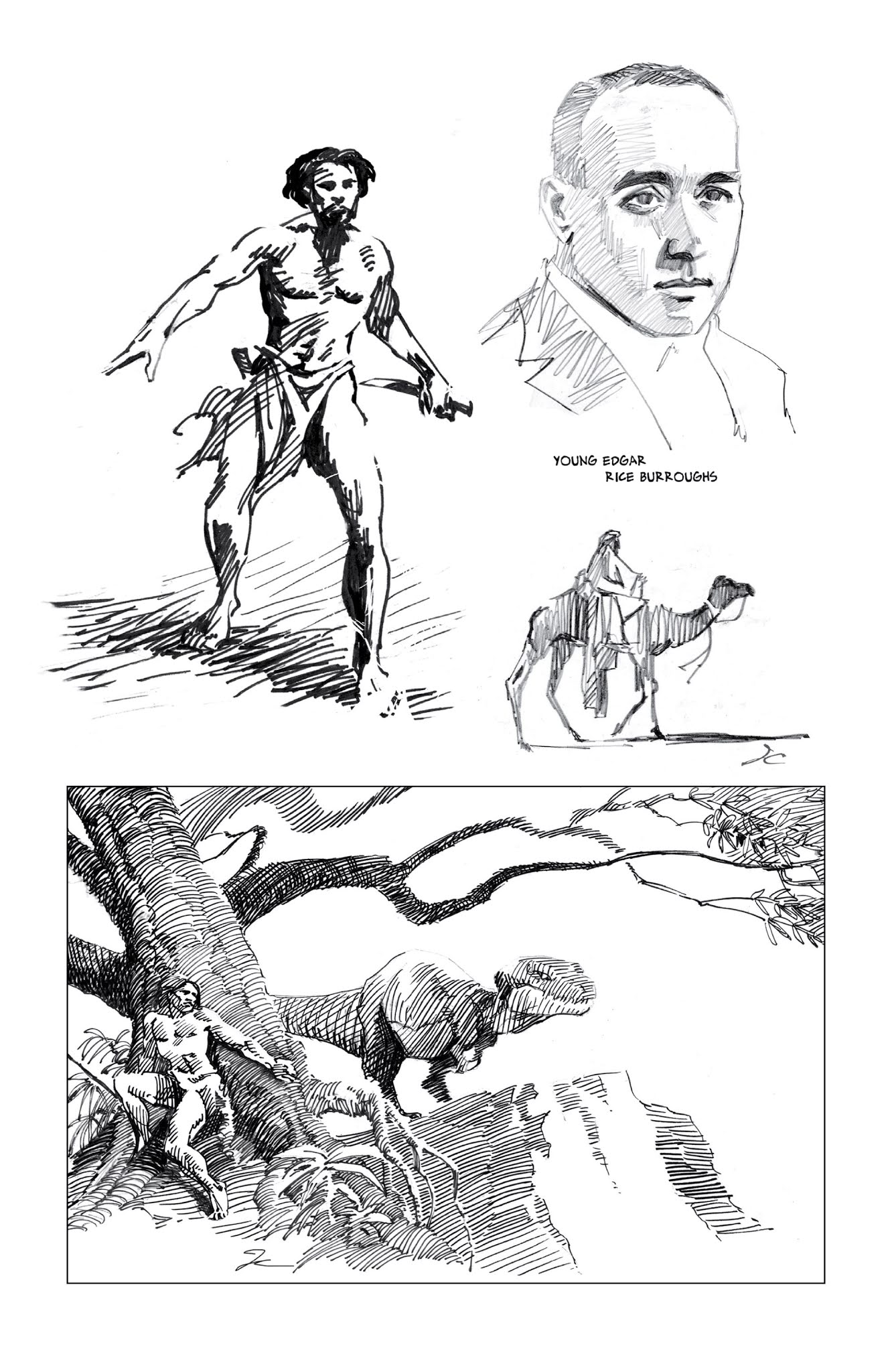 Read online Edgar Rice Burroughs' At the Earth's Core comic -  Issue # TPB - 110