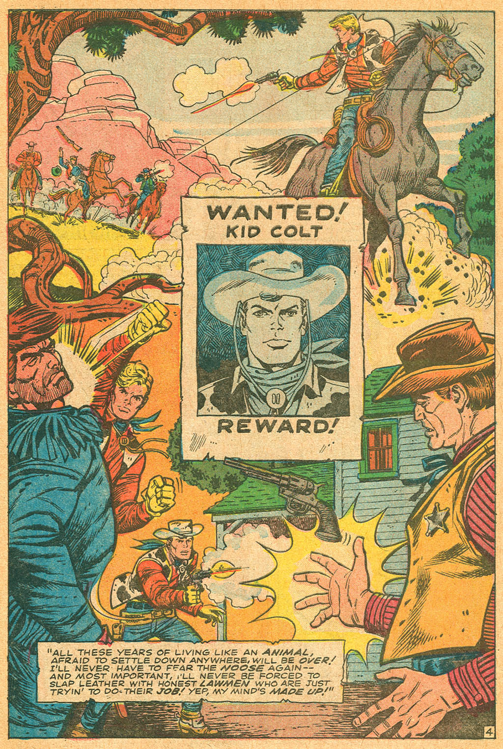Read online Kid Colt Outlaw comic -  Issue #138 - 6