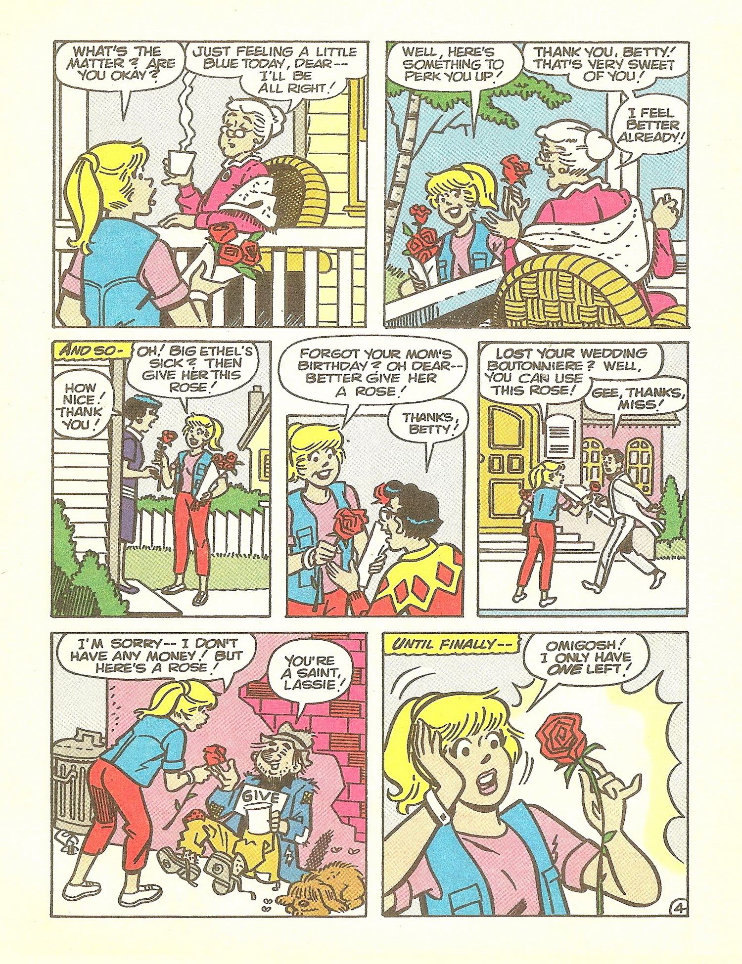 Read online Betty's Digest comic -  Issue #2 - 16