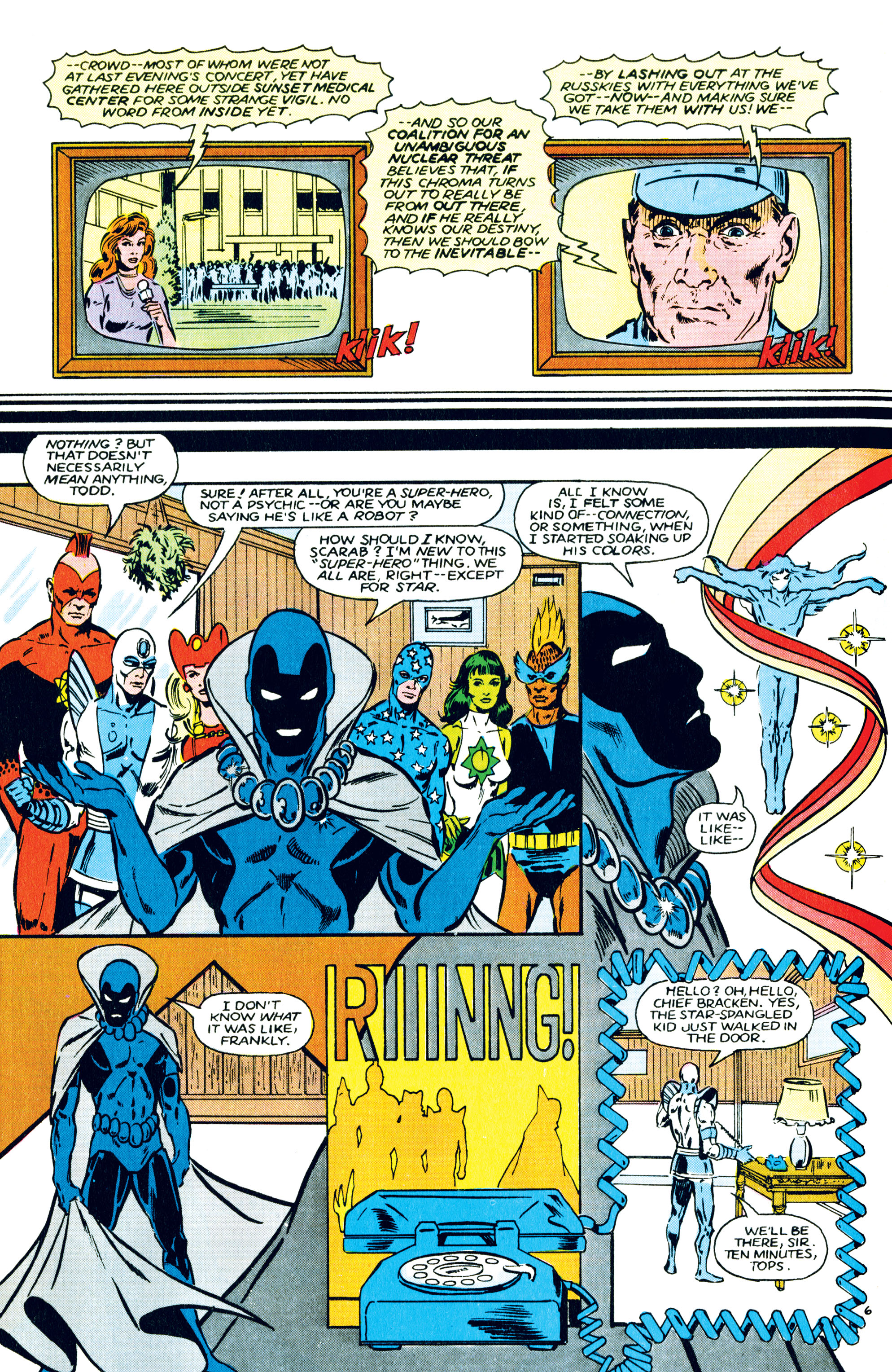 Read online Infinity Inc. (1984) comic -  Issue #15 - 7