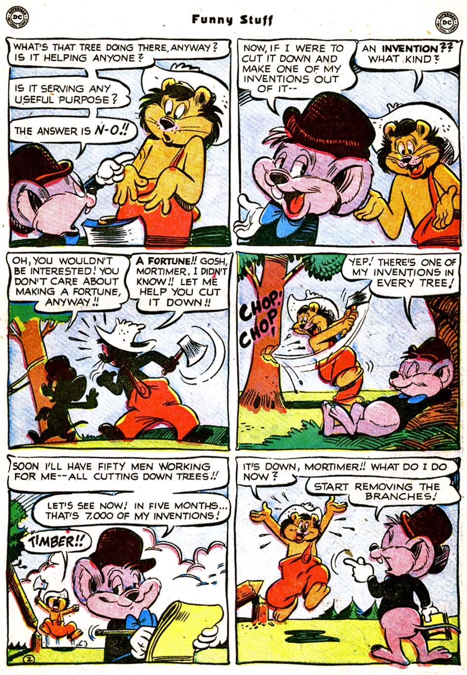 Read online Funny Stuff comic -  Issue #57 - 39