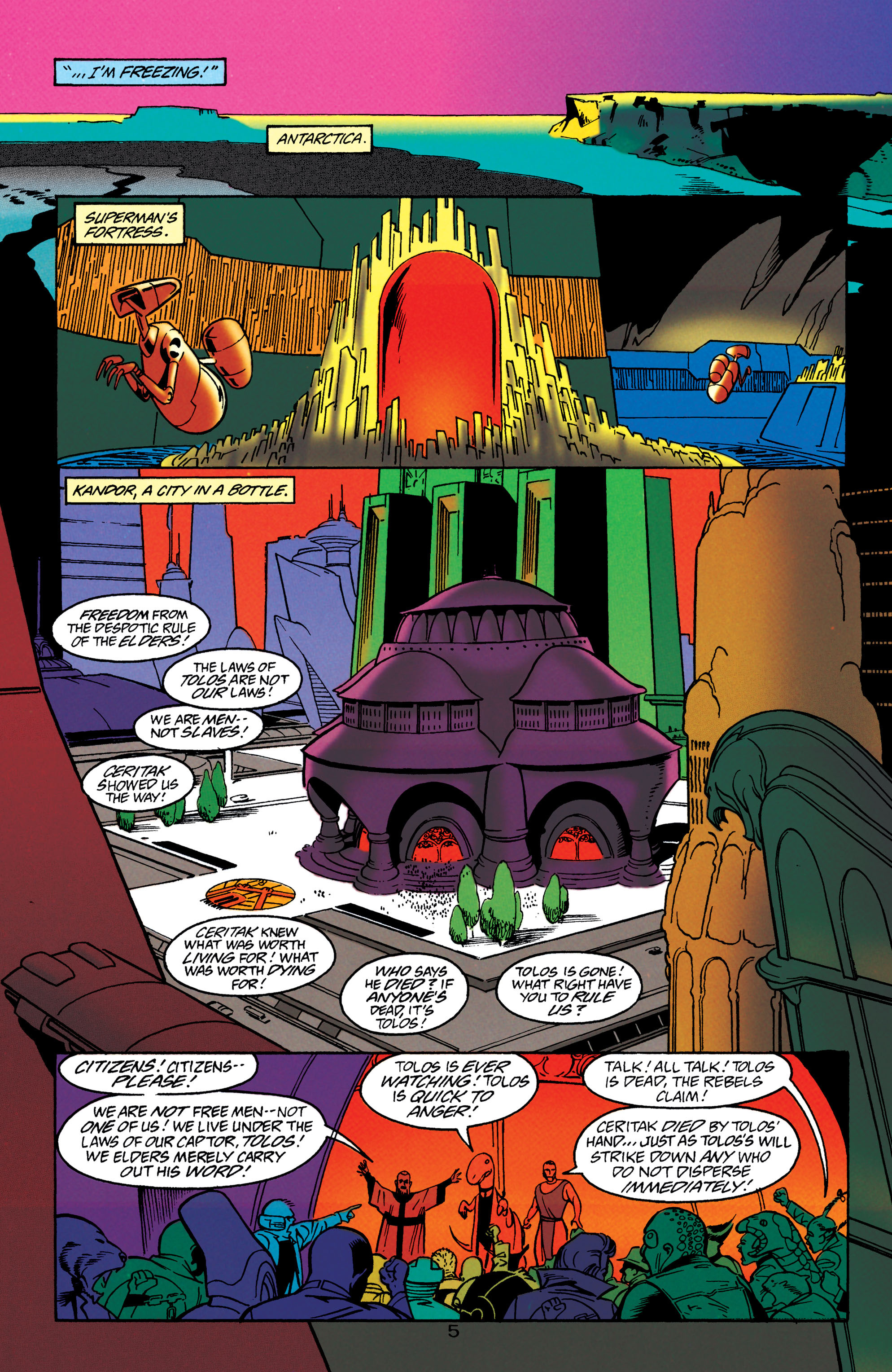 Read online Adventures of Superman (1987) comic -  Issue #546 - 6