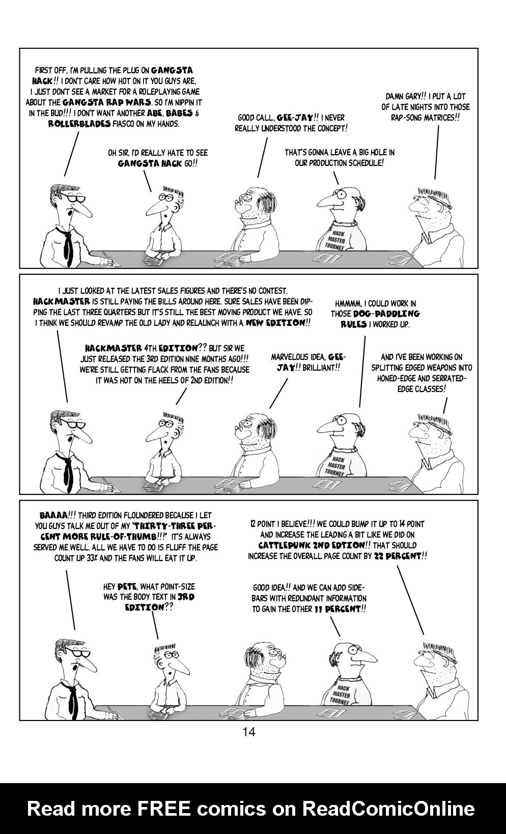 Read online Knights of the Dinner Table comic -  Issue #15 - 16