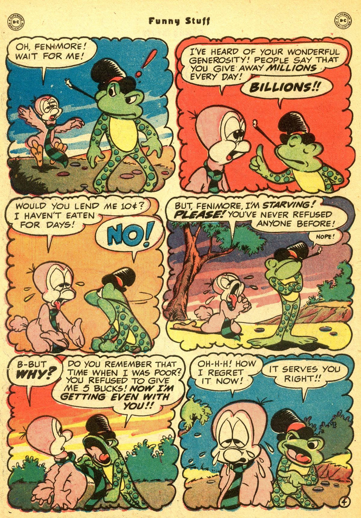 Read online Funny Stuff comic -  Issue #39 - 46