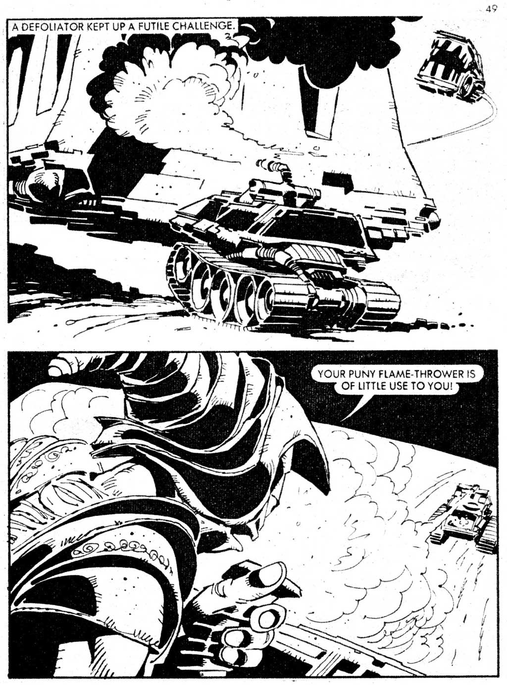 Read online Starblazer comic -  Issue #71 - 49