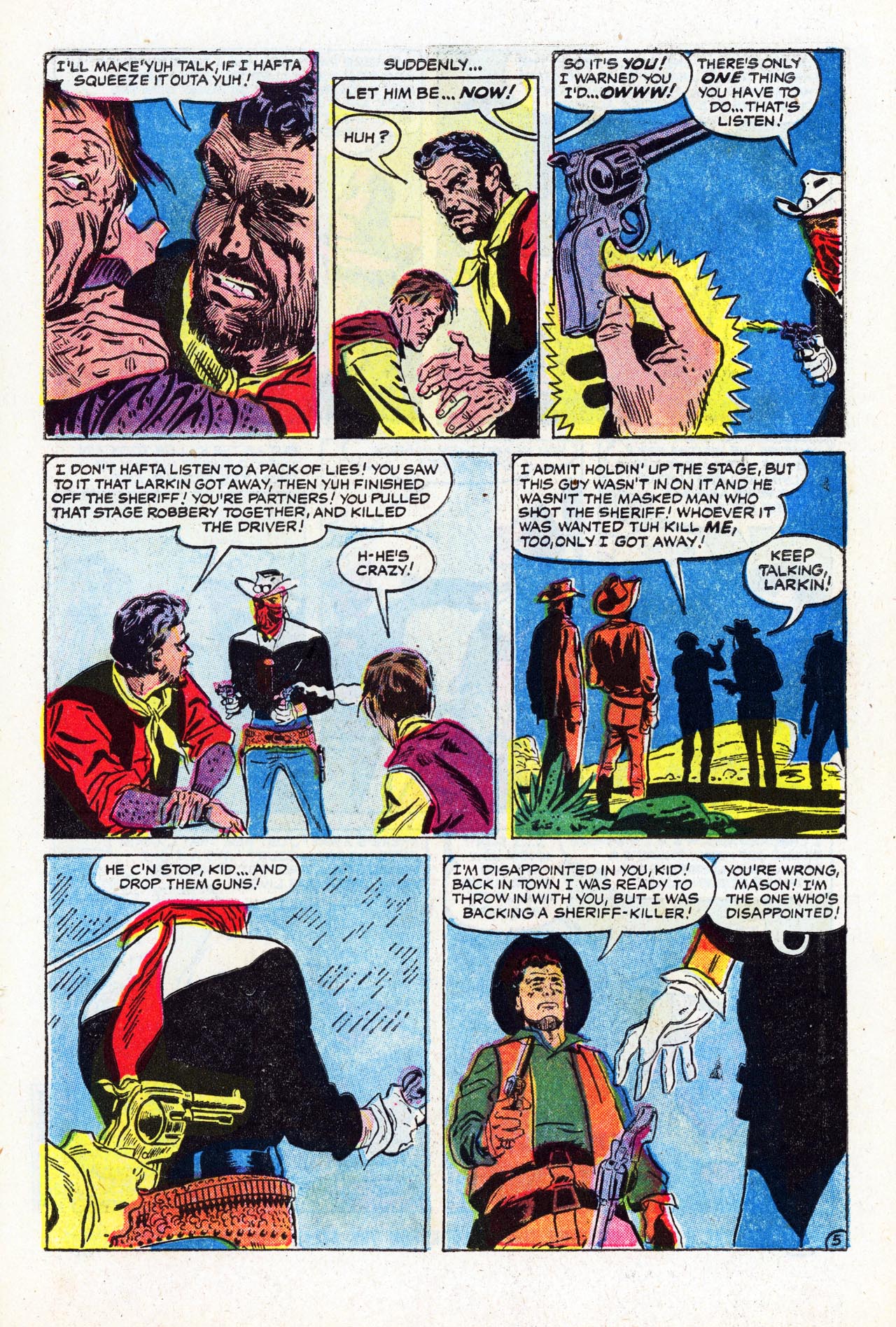 Read online The Outlaw Kid (1954) comic -  Issue #5 - 31