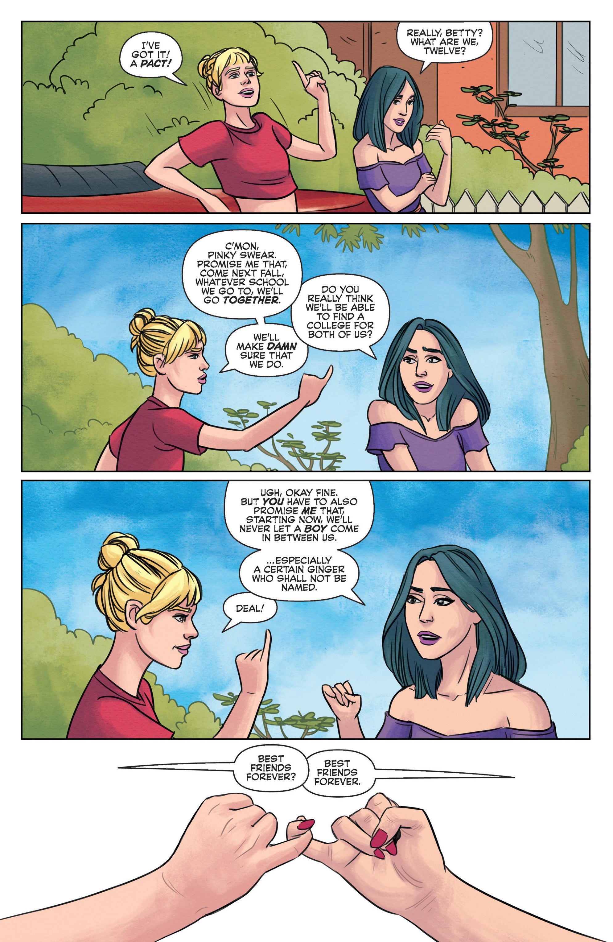 Read online Betty & Veronica (2019) comic -  Issue #1 - 7