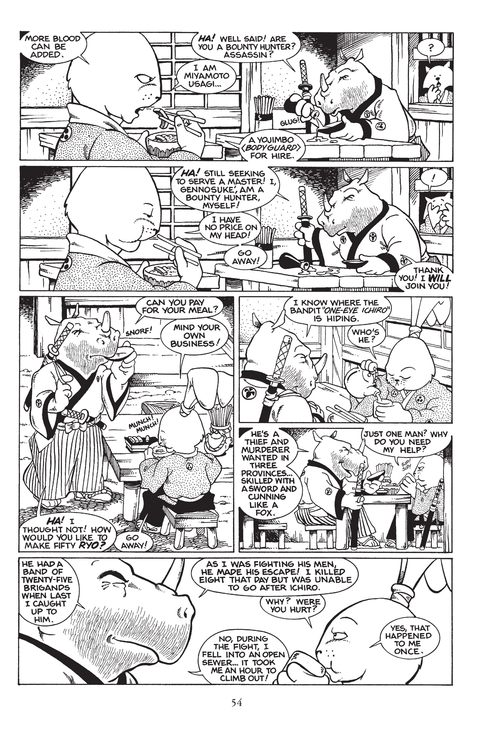 Read online Usagi Yojimbo (1987) comic -  Issue # _TPB 1 - 56
